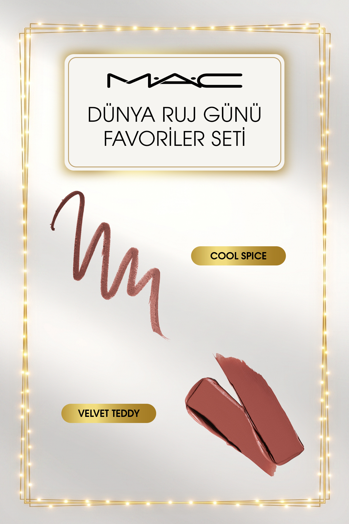 Dünya Ruj Günü Favoriler Seti: Cool Spice & Velvet Teddy — TYC4A94C326E596CB55257300 — تصویر 2 از 2