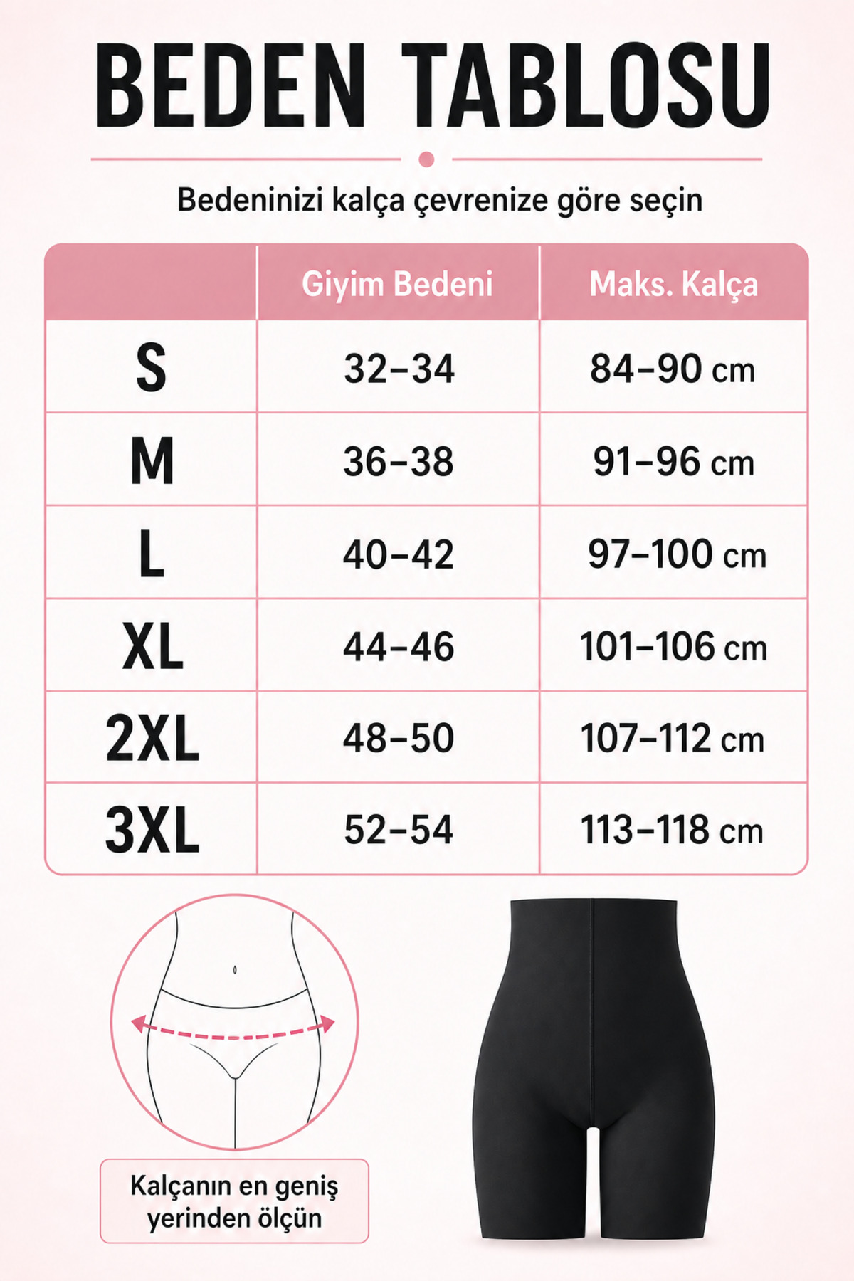 Bravie İz Yapmaz, Kaymaz, Katlanmaz, 1 Beden Küçülten, Lazer Kesim, Yüksek Bel, Toparlayıcı, Kadın Şort Korse 2007 görsel 4