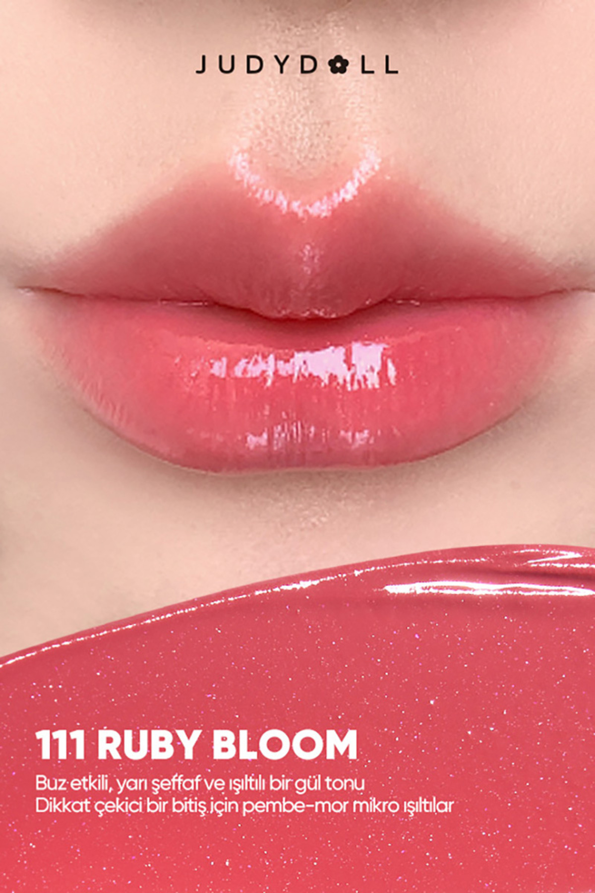 Stay Shine PDRN Nem ve Bakım Etkili Yarı Parlak Ruj 111 Ruby Bloom — صورتی AU26001081 — تصویر 2 از 8
