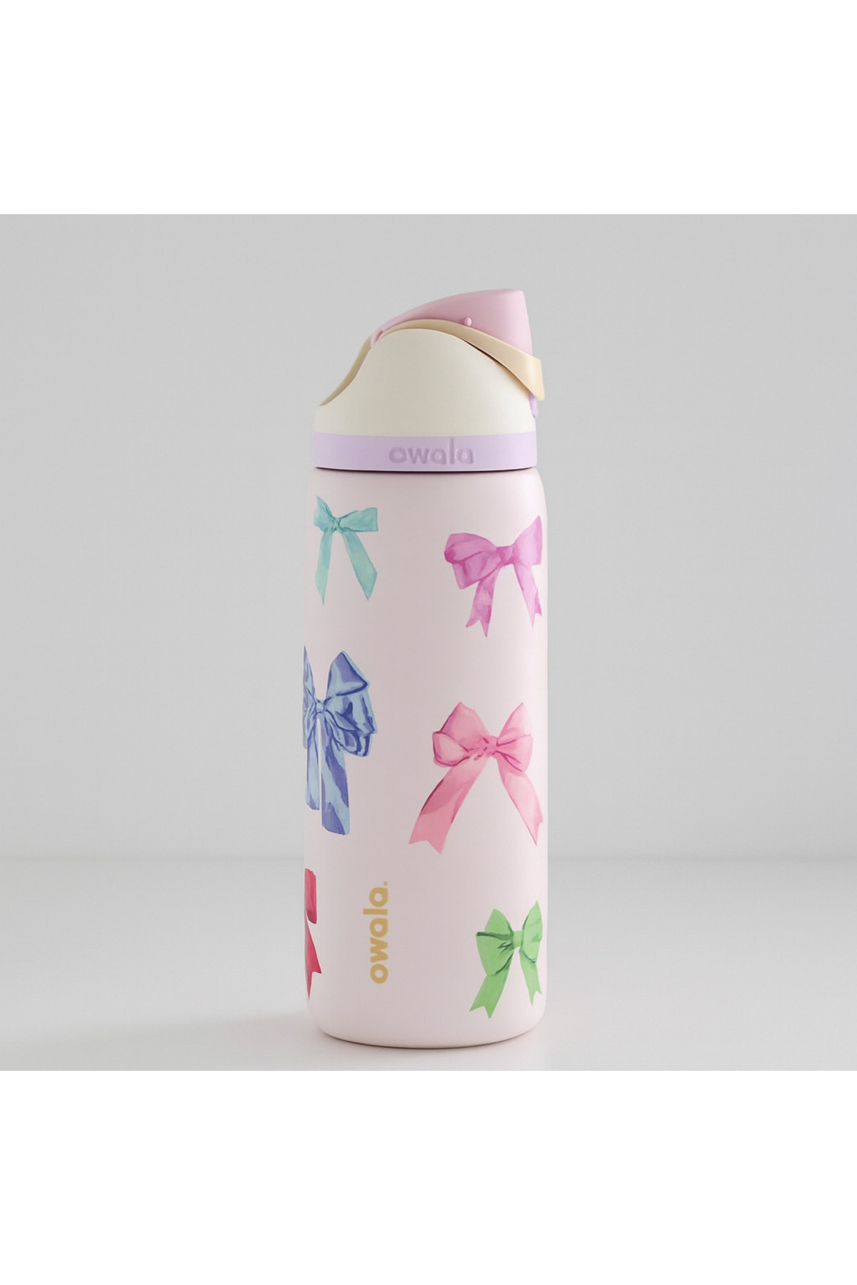 Generic Owala 32oz Insulated Stainless Steel Water Bottle with Straw Lid, Pink
