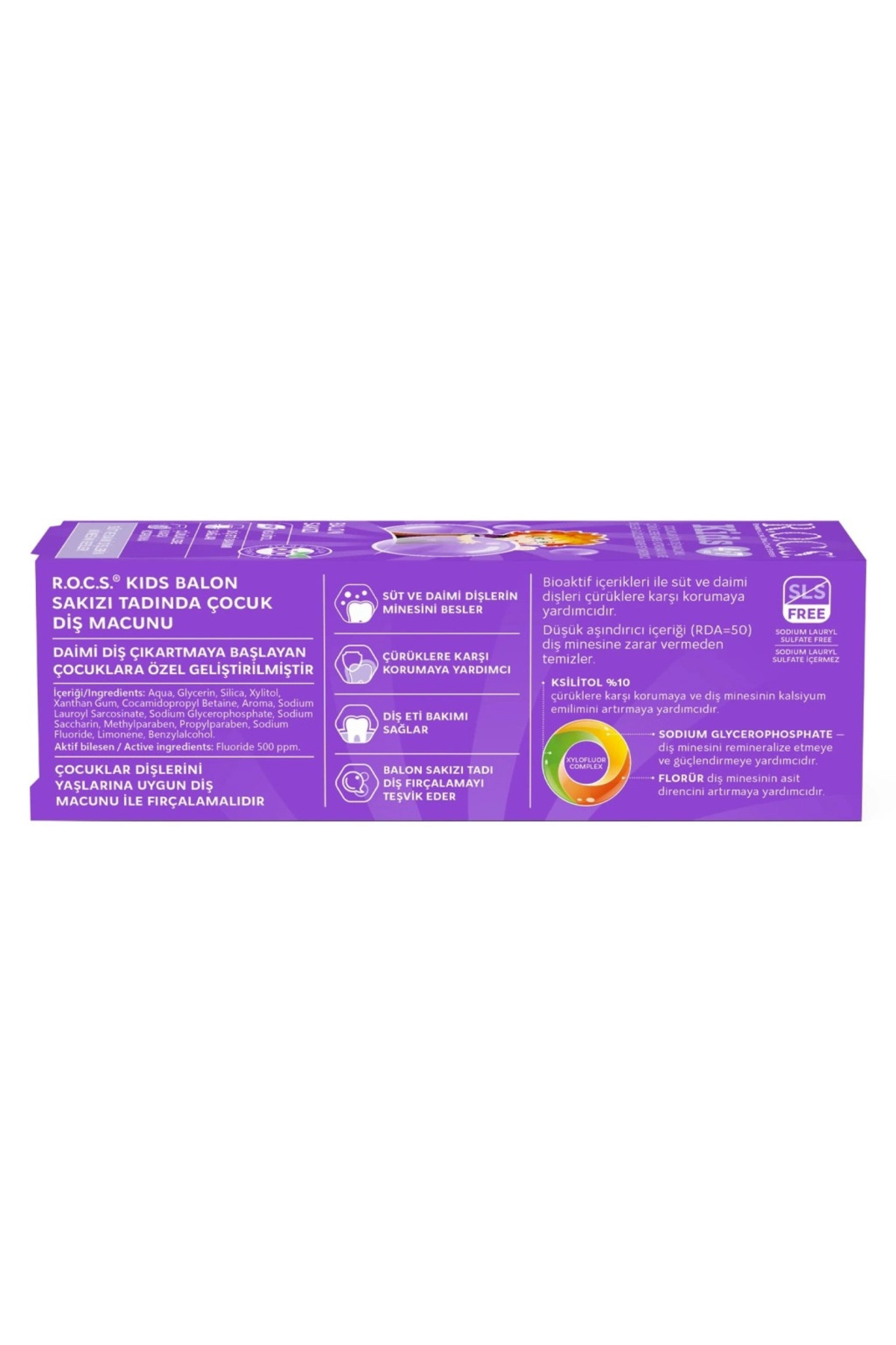 Mey İthalat® .Kids Diş Macunu 4-7 Yaş 35 ml Sakız — HFK-MMEYXT356126-00006_R325 — تصویر 4 از 5