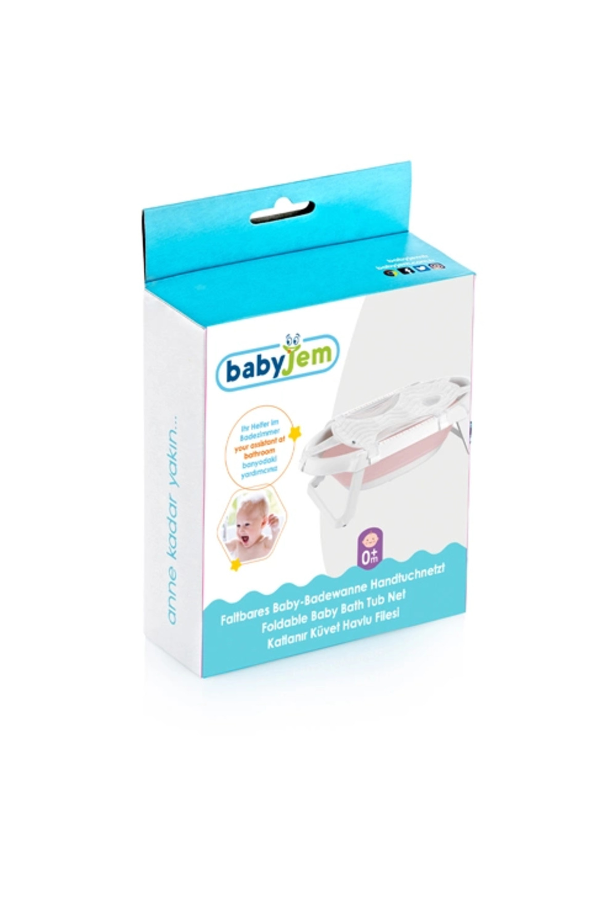 Mey İthalat® Katlanır Küvet Havlu Filesi 625 Gri — HFK-MMEYXT356016-00081_R032 — تصویر 3 از 3