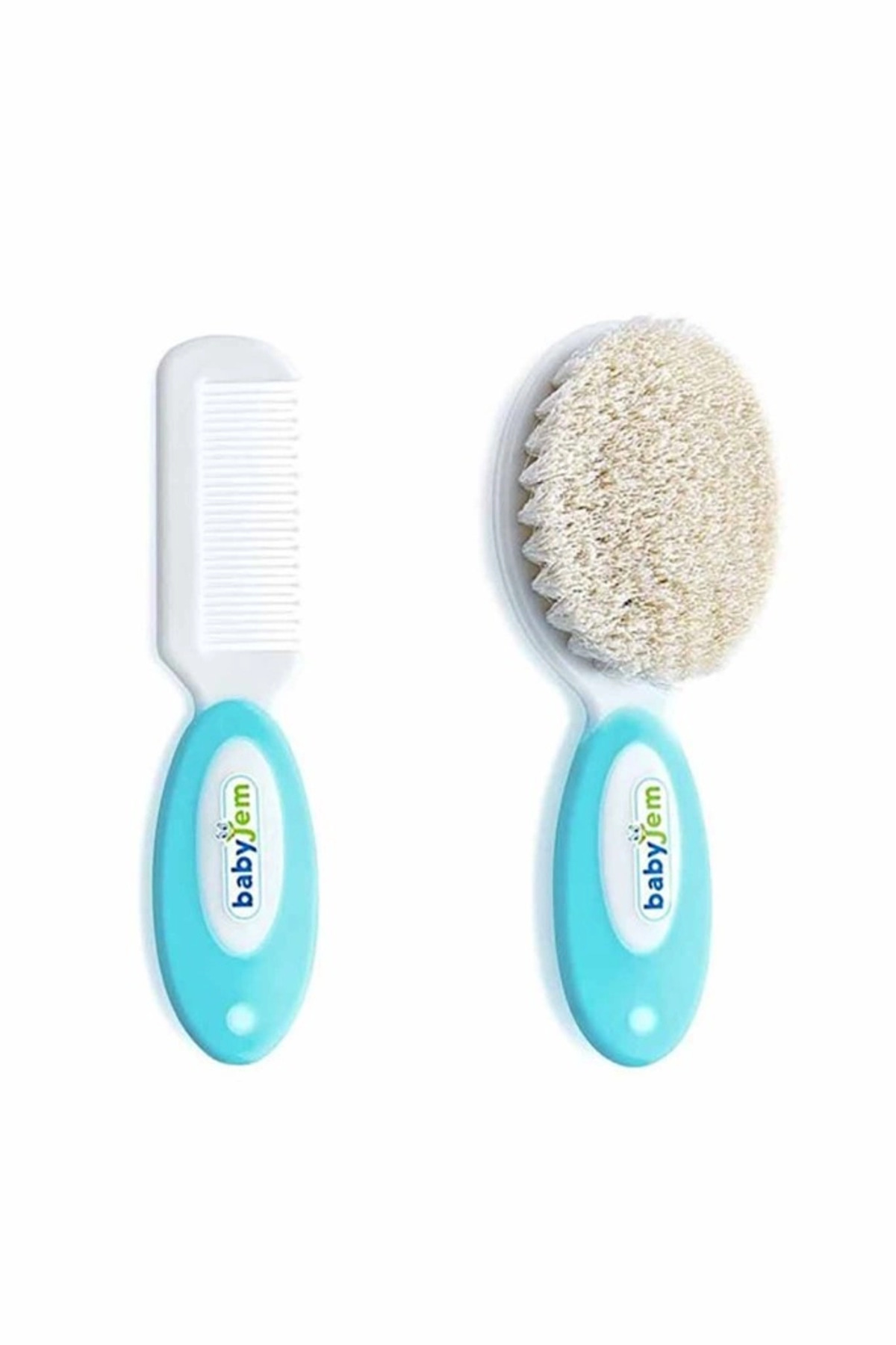 Mey İthalat® Doğal Kıl Fırça Tarak Seti 519 Mavi — HFK-MMEYXT356016-00021_R035