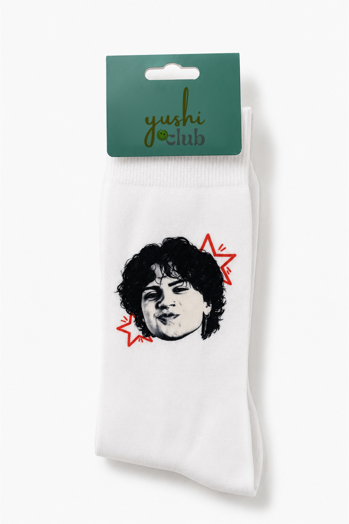 Namgo Crush Barış Beyaz Unisex Çorap