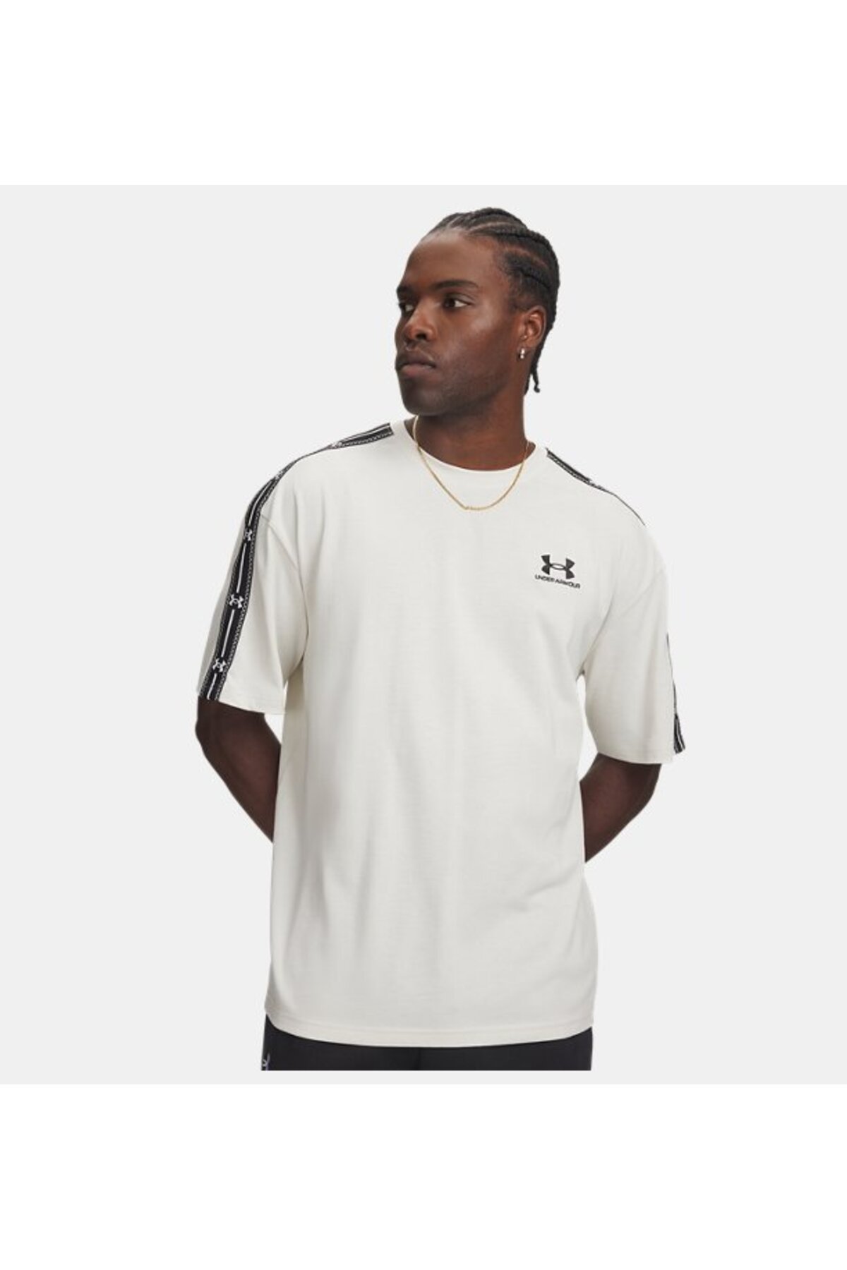 Under Armour Erkek UA Icon Heawyweight Taped T-shirt