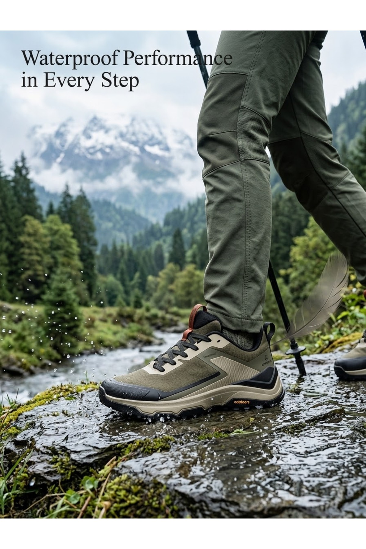 HUMMTO waterproof erkek outdoor spor ayakkabı görsel 3