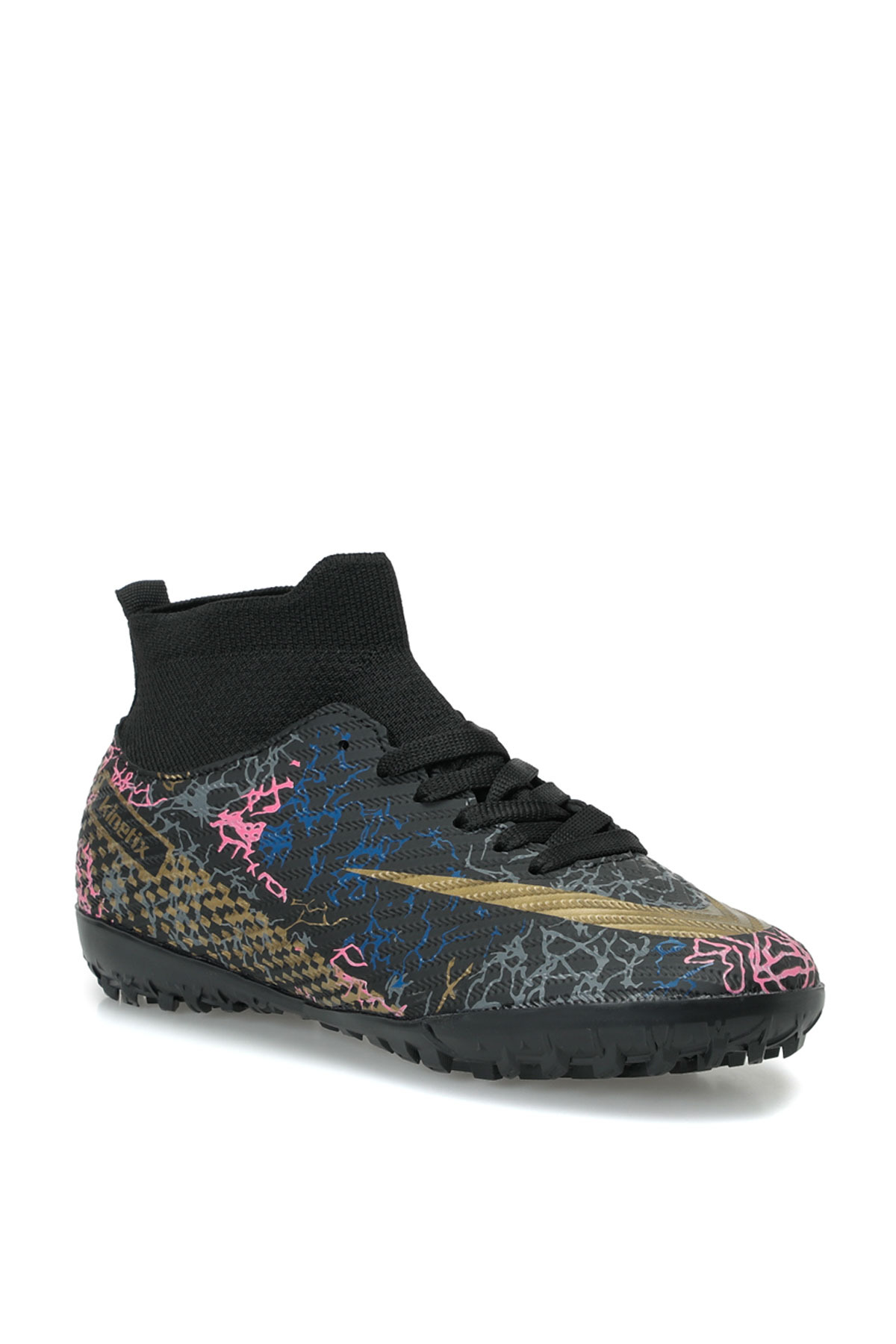 Kinetix ANTONY TF G Siyah Unisex Halı Saha Ayakkabısı görsel 2