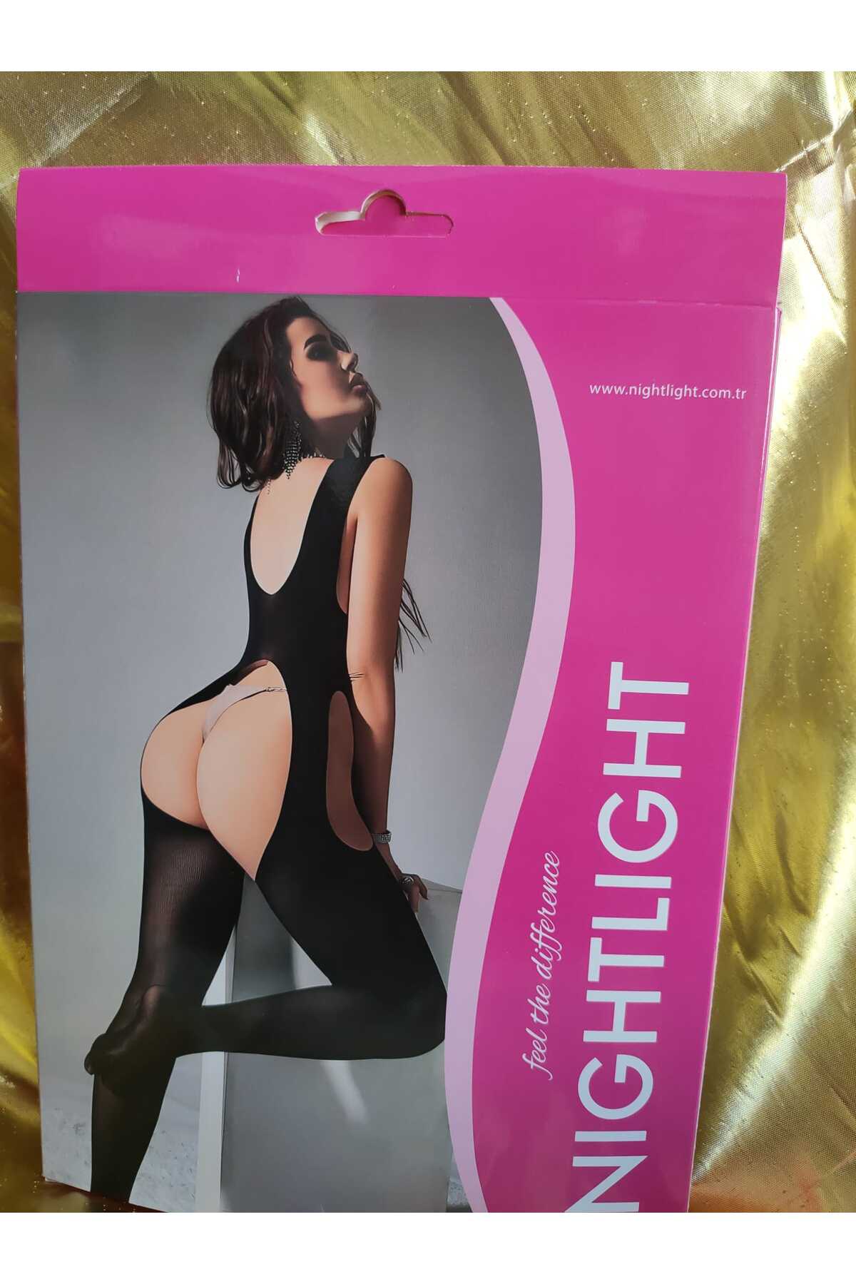 Lillie Nightlight vücut çorabı detay