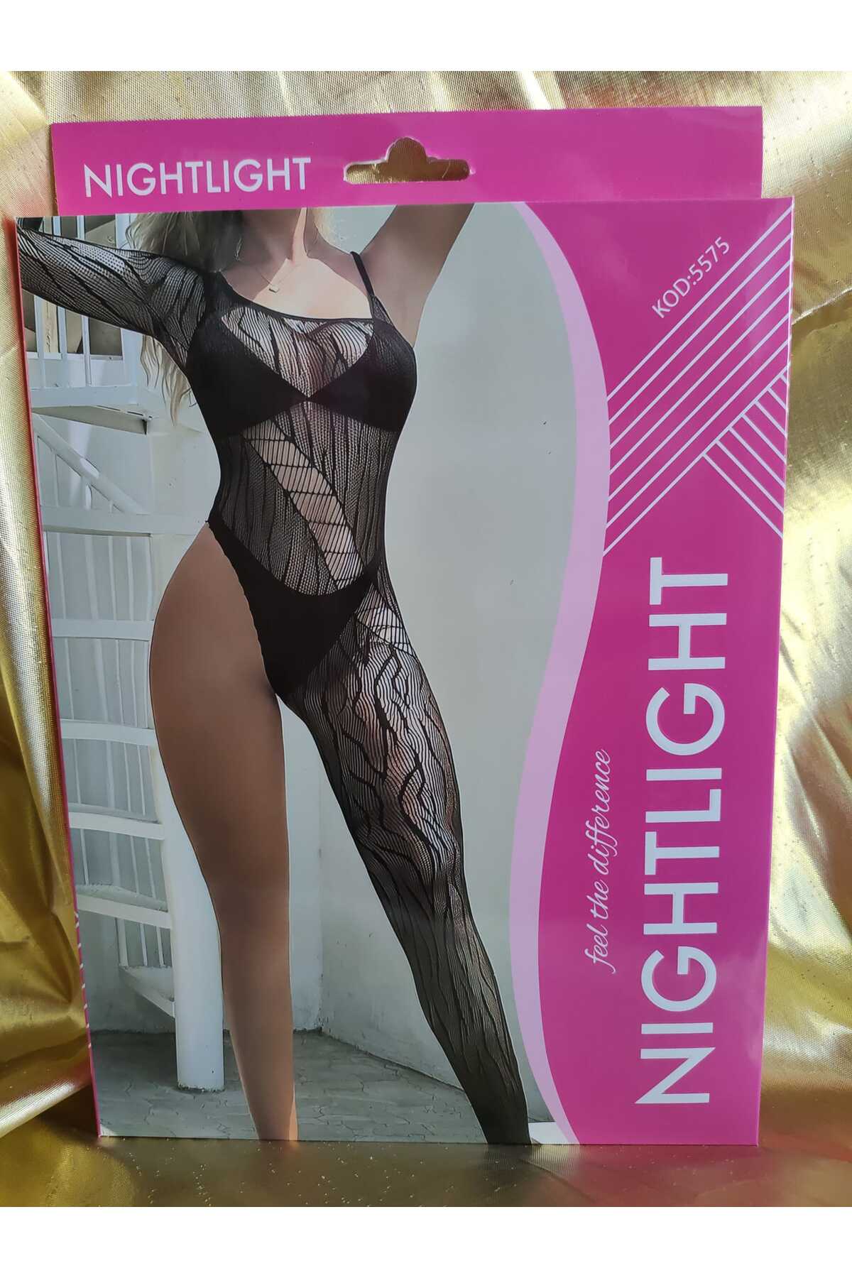 Lillie Nightlight vücut çorabı detay