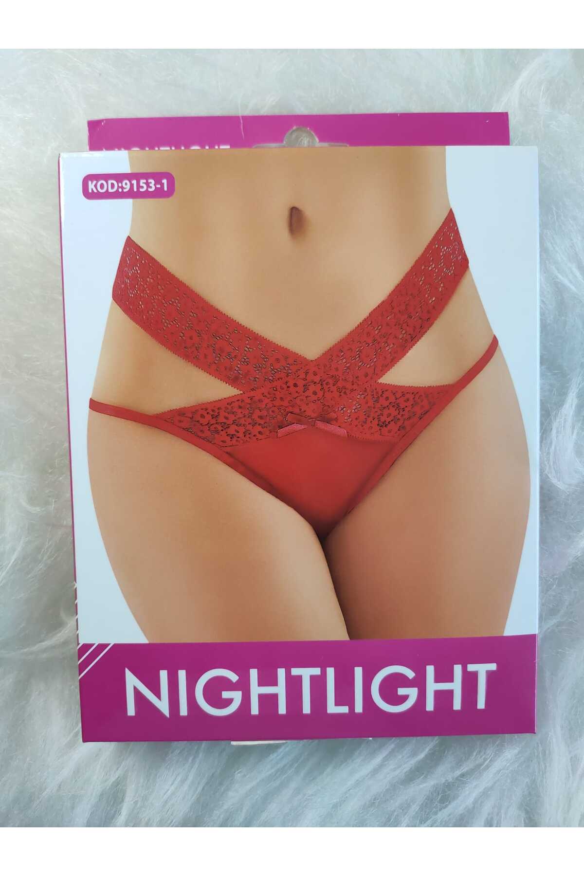 Lillie Nightlight dantel detaylı fantazi tanga