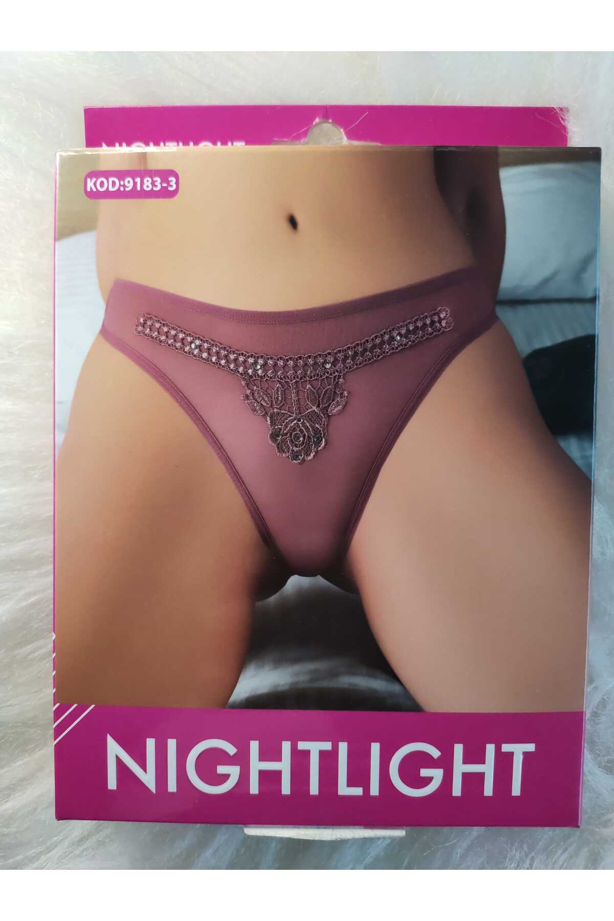 Lillie Nightlight fantazi transparan külot