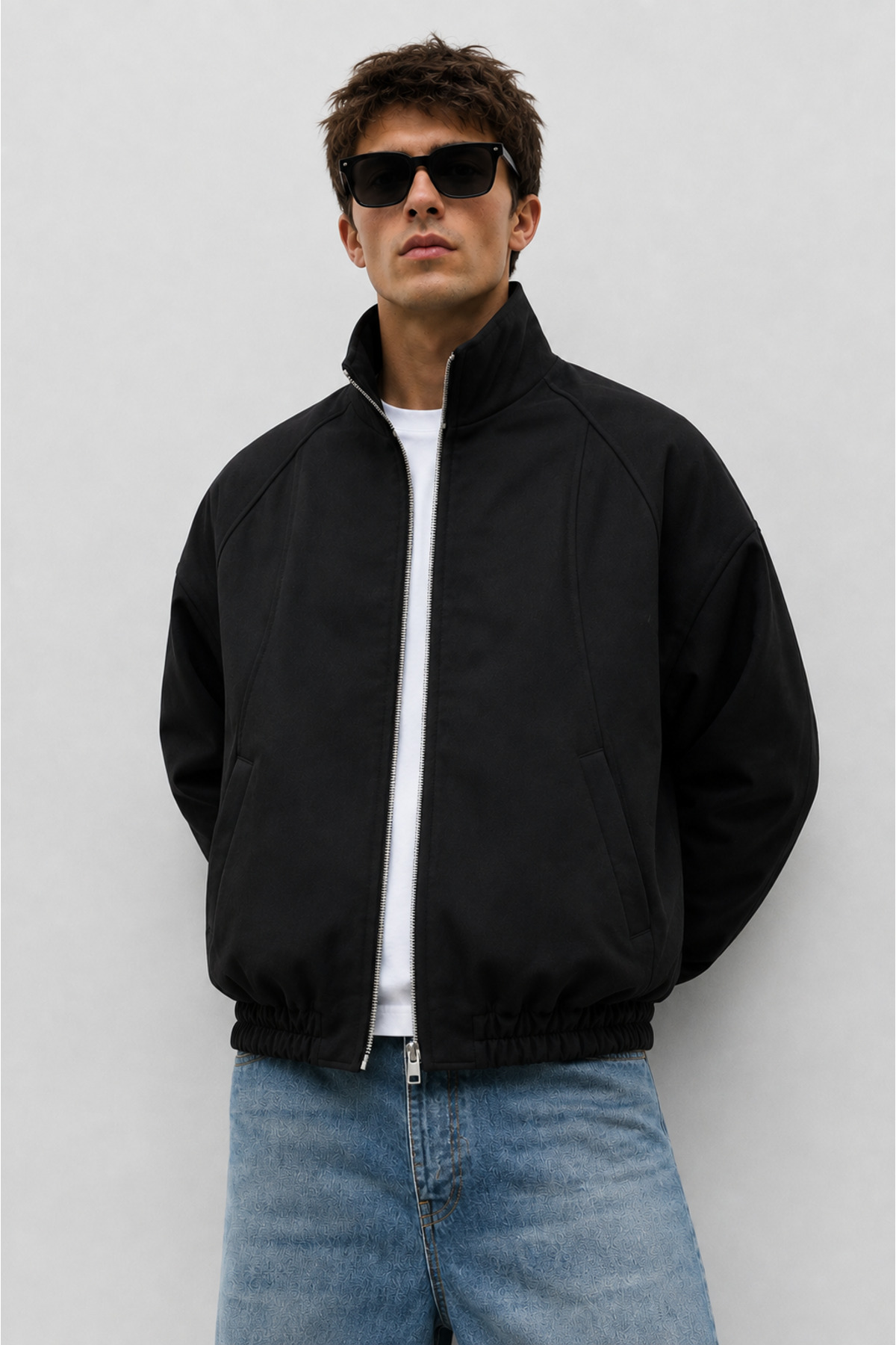 Montivo NEW NOW Erkek Premium BSK Model Oversize Bomber Ceket görsel 2