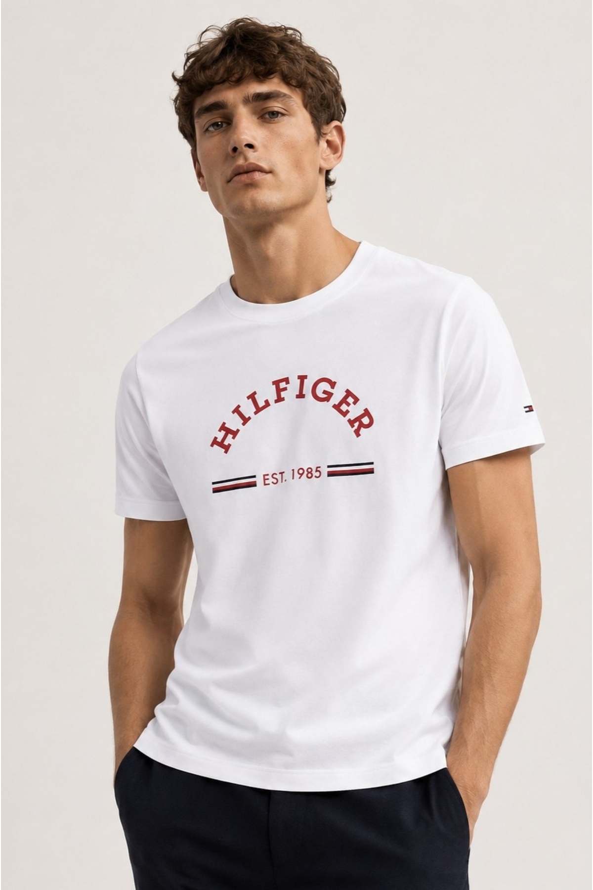 تیشرتمردانهTommy Hilfigerسفید