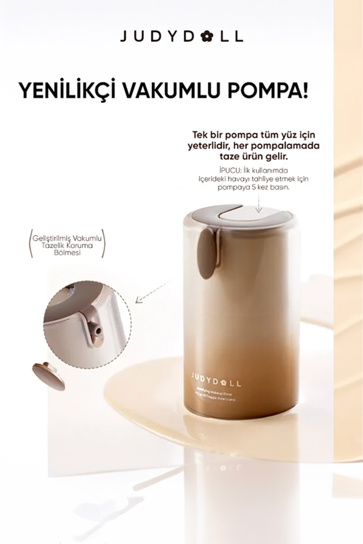 Mattifying Makeup Base Yağ Kontrolü Sağlayan Makyaj Bazı 30 g — بژ AU2600072 — تصویر 4 از 7