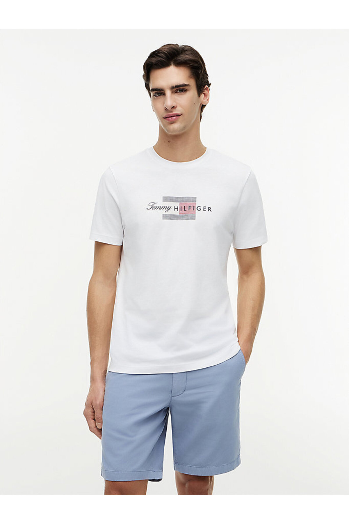 تیشرتمردانهTommy Hilfigerسفید تیشرتمردانهTommy Hilfigerسفید
