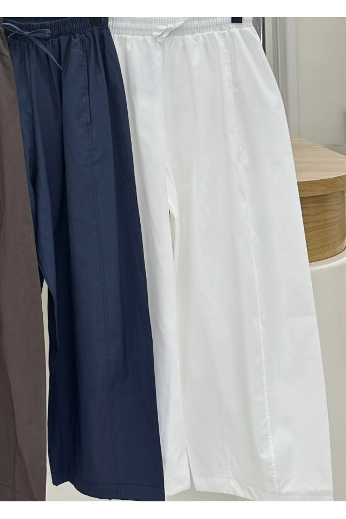 MODA AKSA Chino Dikişli Palon Pantolon görsel 3