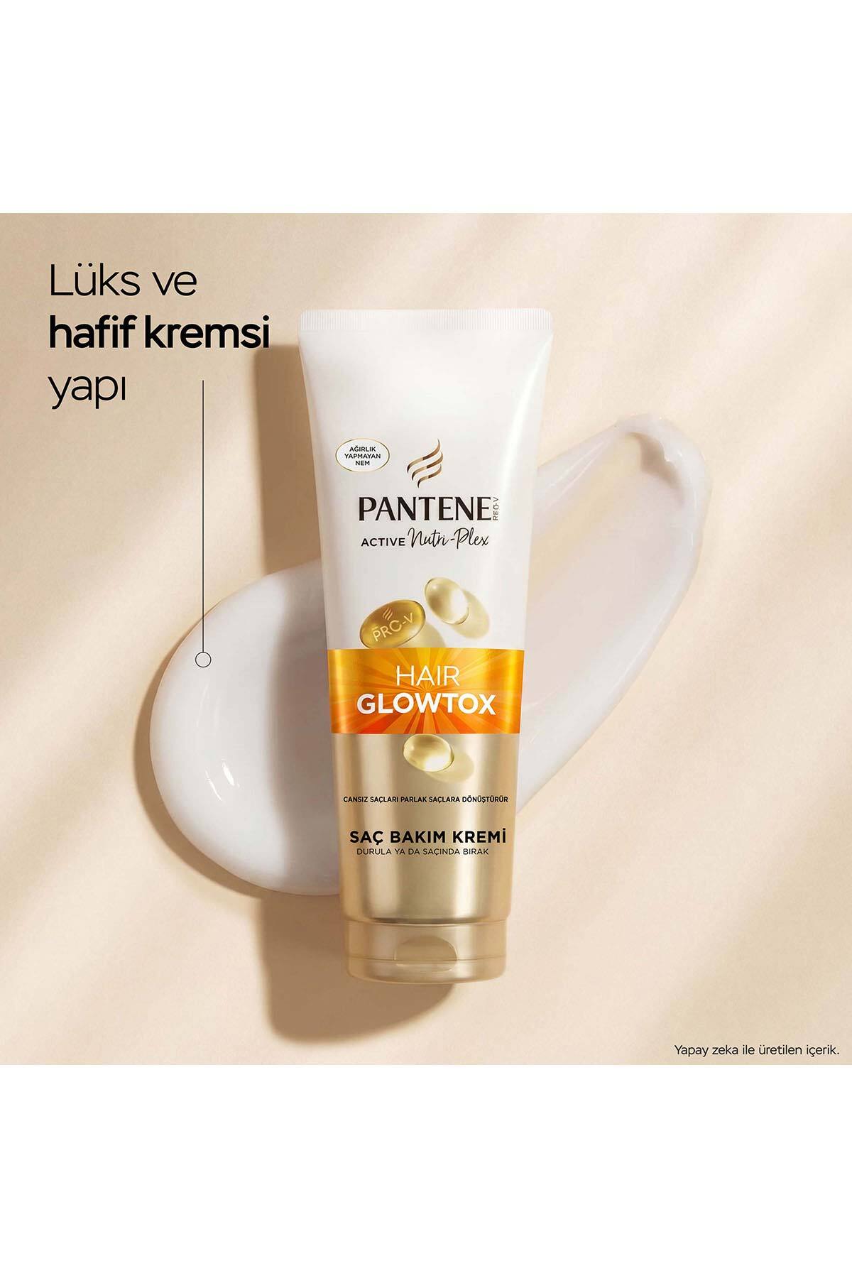 Hair Glowtox Parlaklık Veren Saç Bakım Kremi, Mat ve Yıpranmış Saçlar İçin Onarıcı 275ml — 8006530423458 — تصویر 6 از 6