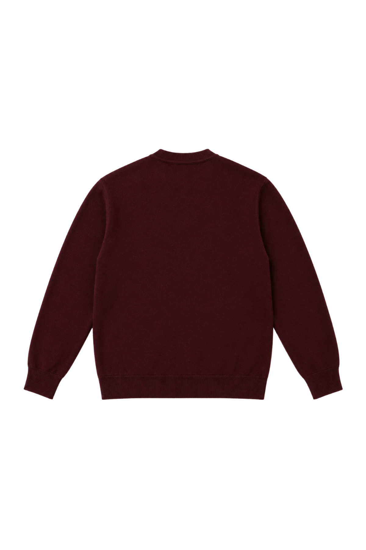 BattalModa Erkek Büyük Beden Bordo Cepli Düğmeli Triko Hırka 3XL-4XL-5XL-6XL görsel 5