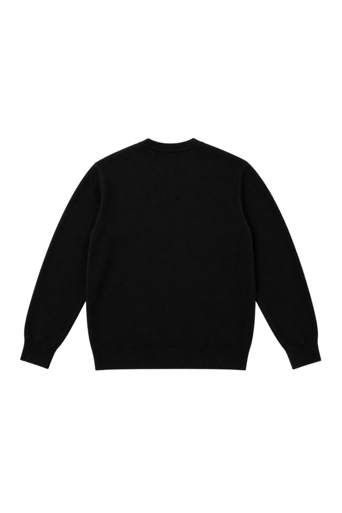 BattalModa Erkek Büyük Beden Siyah Cepli Düğmeli Triko Hırka 3XL-4XL-5XL-6XL görsel 5