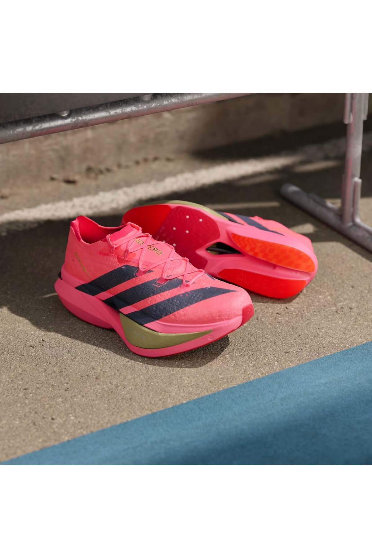 Adizero Prime X3 Strung Erkek Koşu Ayakkabısı — صورتی KI3248 — تصویر 6 از 8