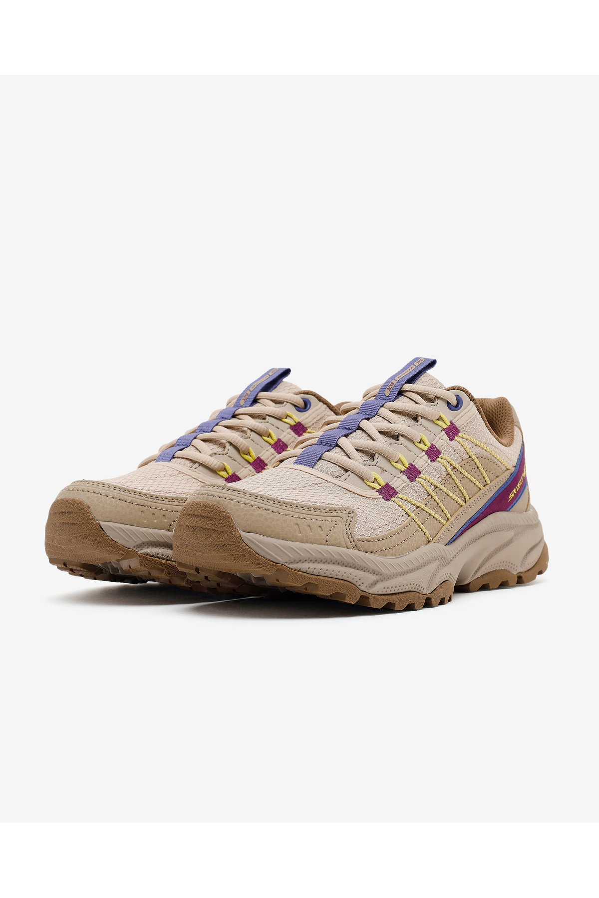 SKECHERS VIGOR AT-COUNTRY THREE Kadın Naturel/Çoklu Outdoor Ayakkabı 180239 NMLT görsel 3