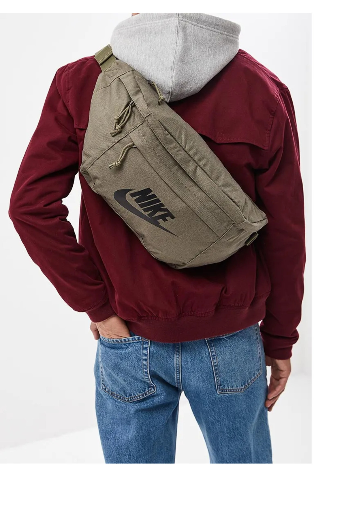 Nike Tech Hip Pack 10 litre Büyük Boy spor çanta görsel 3