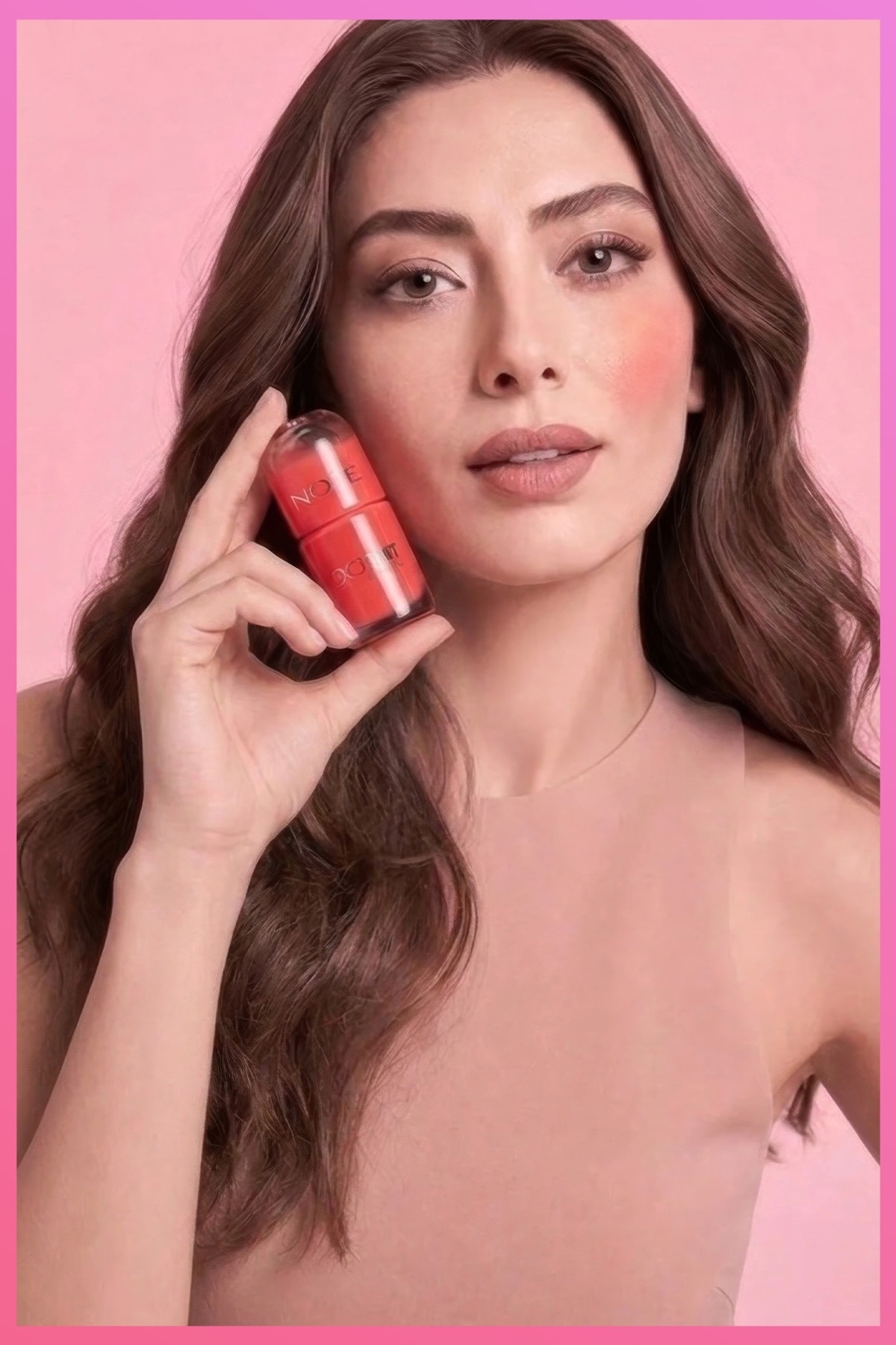 رژگونه مایع رنگ لب و گونه اکسایتینت - رژگونه هلویی شماره 10 — نارنجی BLS اکسایتینت — تصویر 8 از 8