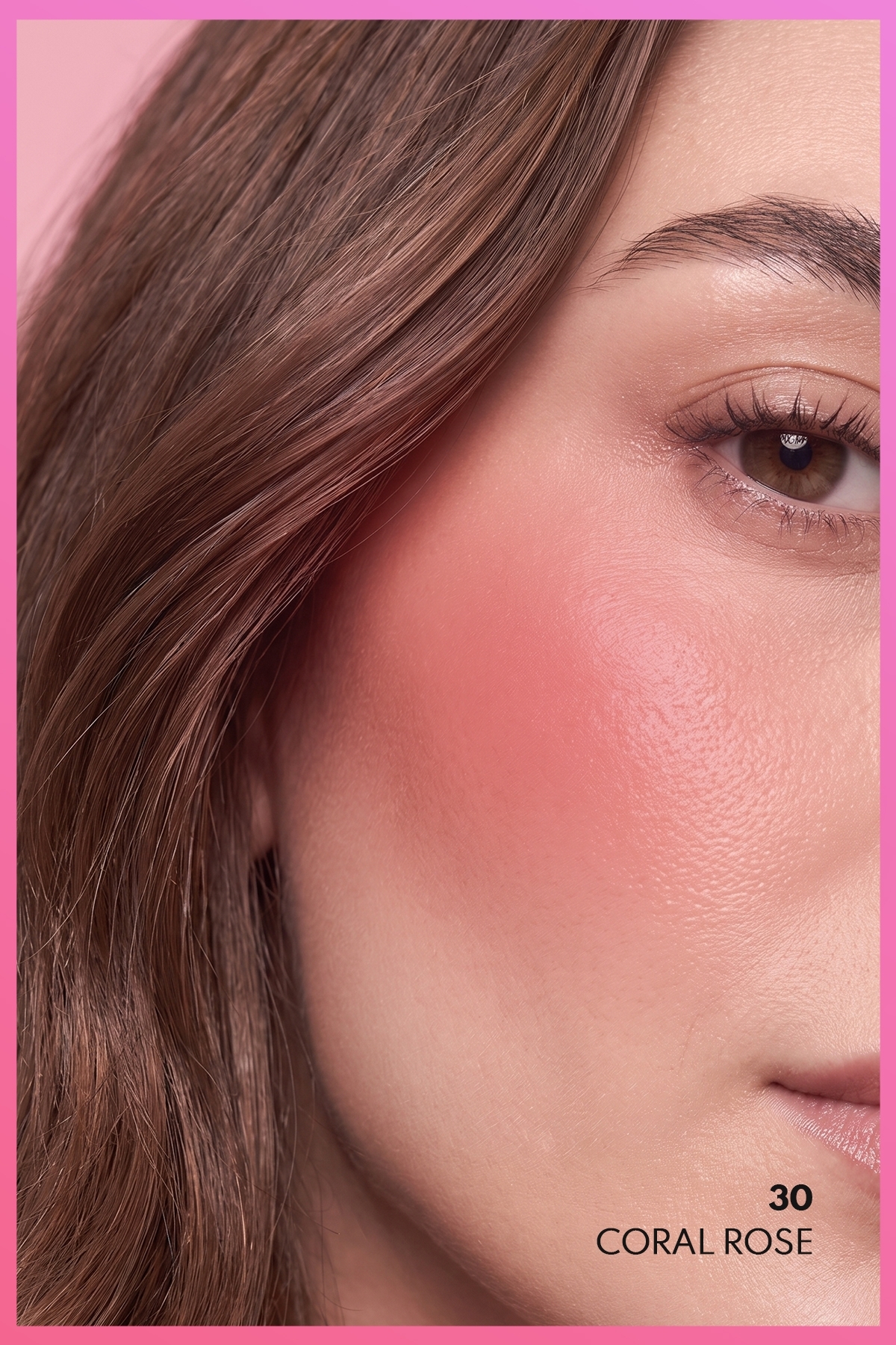 رژگونه مایع رنگ لب و گونه Excitint - 30 مرجانی رز — قهوه‌ای BLS EXCITINT — تصویر 4 از 8