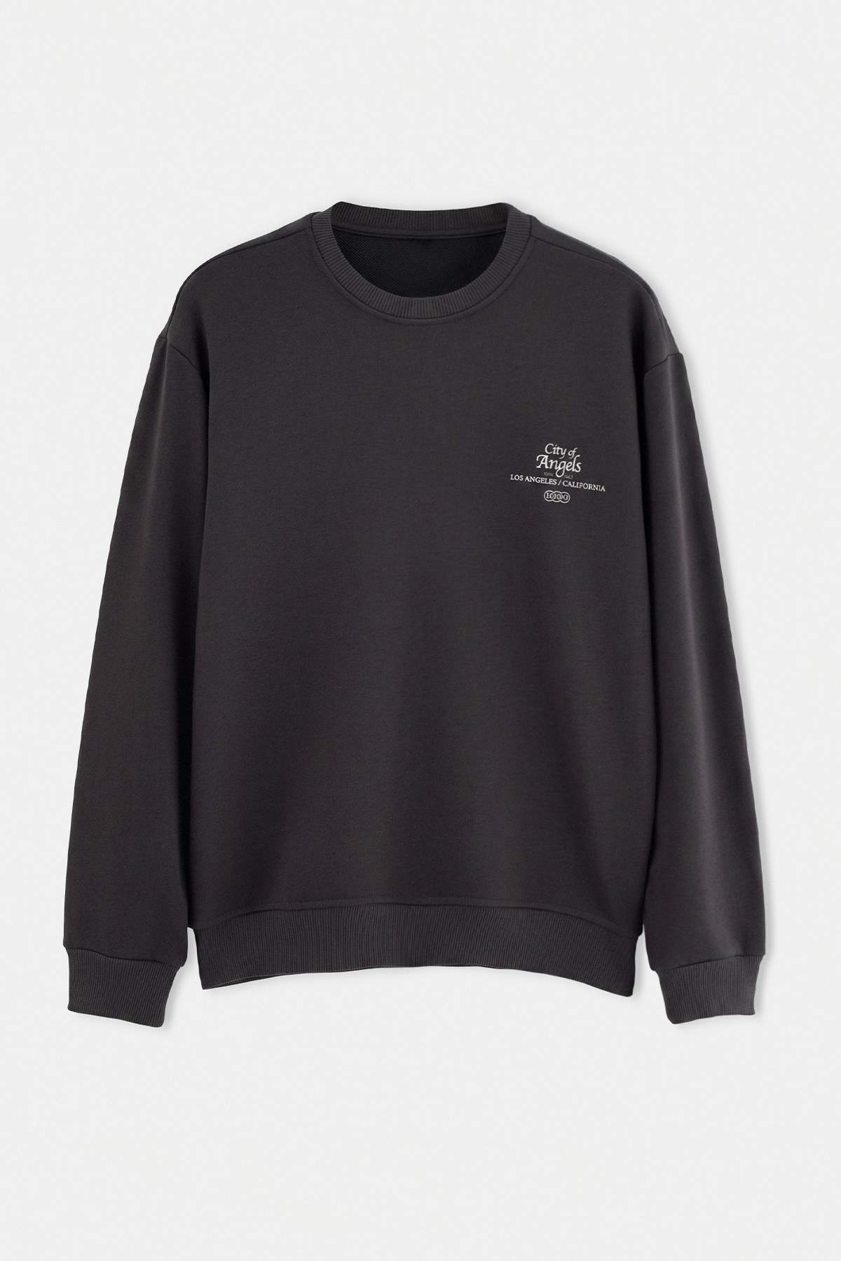 trendyol-man-mens-gray-slogan-long-oversize-s