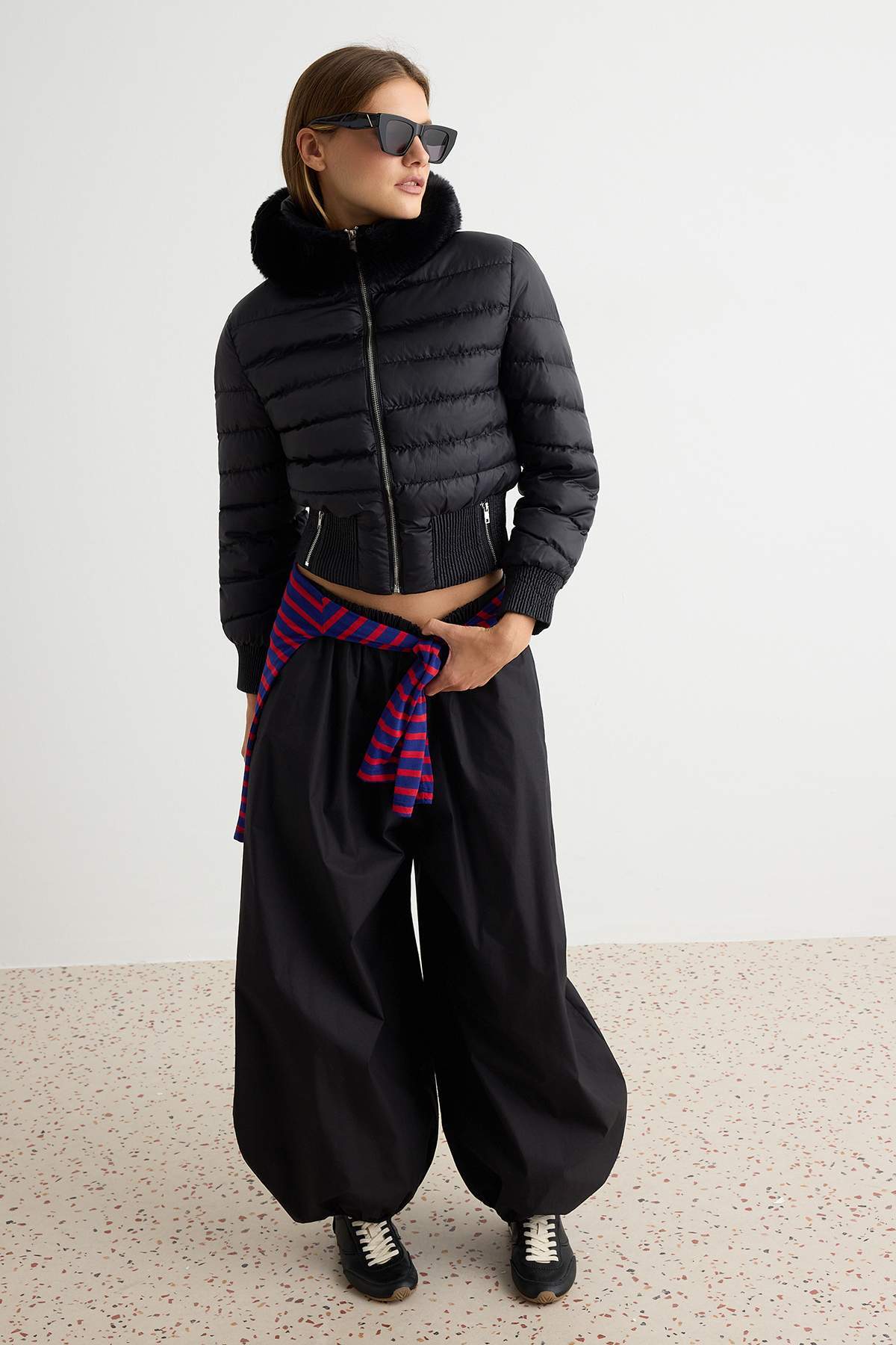 Trendyolmilla Siyah Regular Mont TWOAW27MO00107