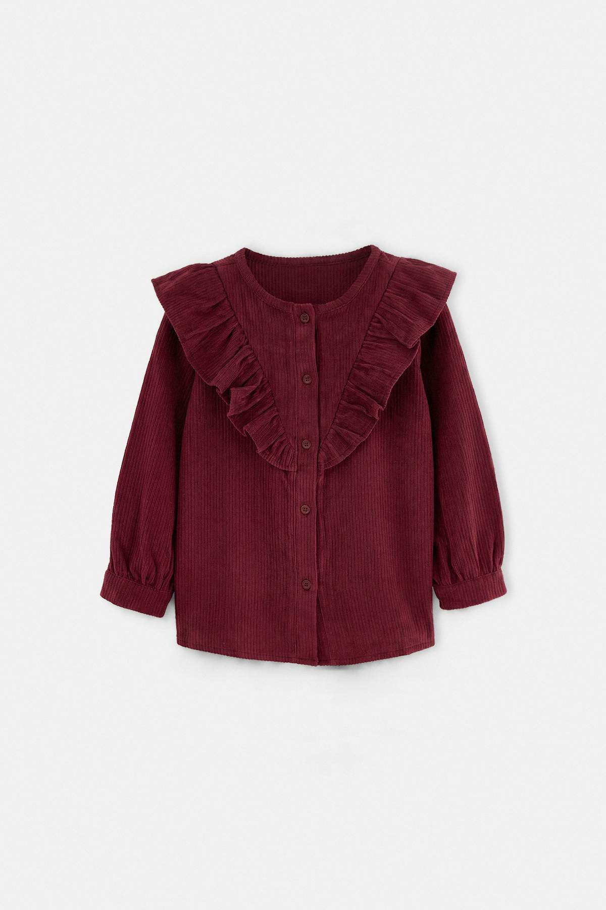 Trendyolmilla Kids Bordo Uzun Gömlek TKDAW27GO00012