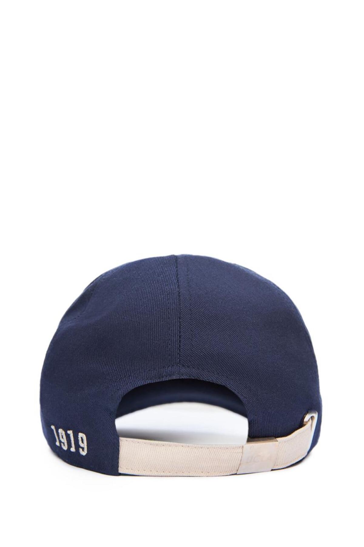 UCLA MAYER Lacivert Baseball Cap Nakışlı - Unisex Şapka görsel 4