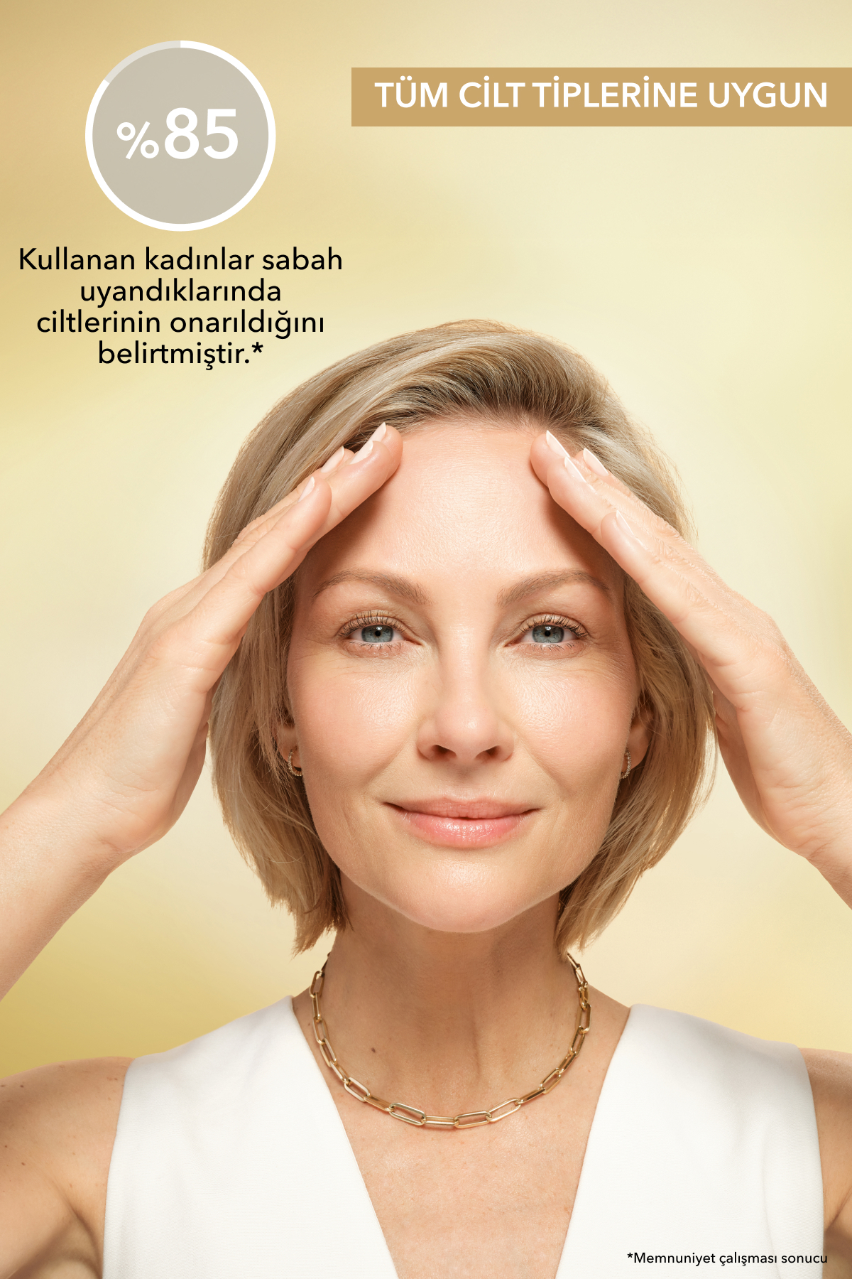 Gece Serumu-Niasinamid&Hyaluronik Asit-Yaşlanma Karşıtı Bitki Kök Hücre Bakımı Anti Age Global 30ml — 99206 — تصویر 3 از 8