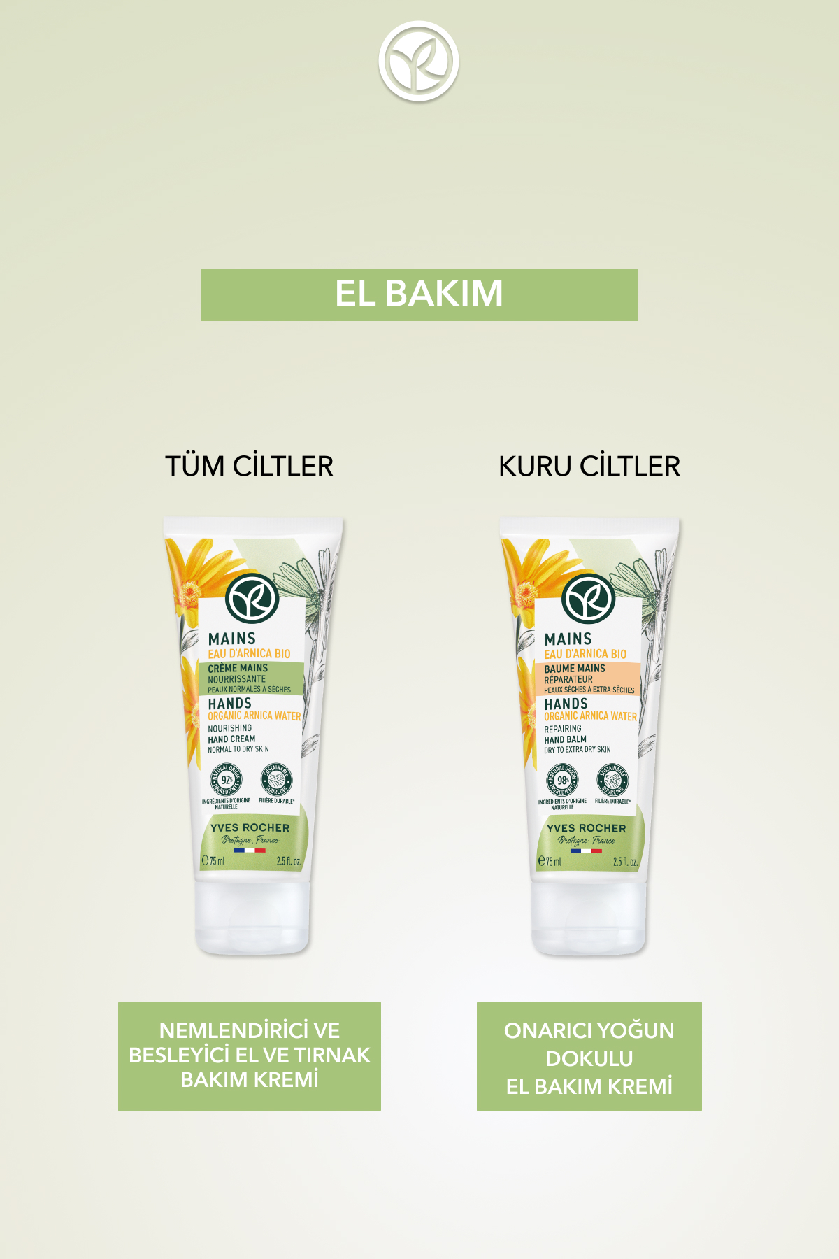 El ve Tırnak Bakım Kremi - Nemlendirici ve Besleyici-75 ml-13375 — تصویر 5 از 8
