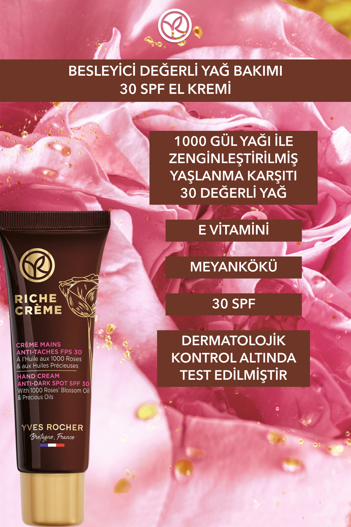 30 SPF El Kremi - Besleyici Yaşlanma Karşıtı Değerli Yağ Bakımı / Riche Crème — 79482 — تصویر 4 از 7