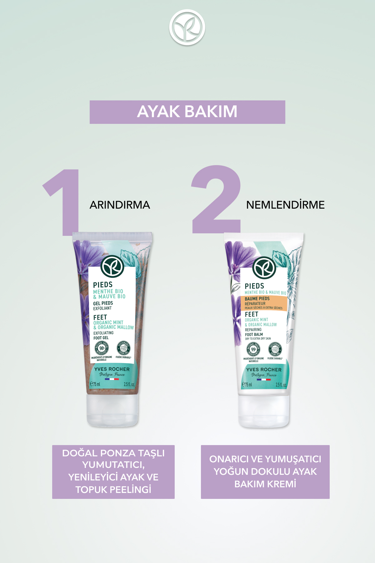 Ayak ve Topuk Peelingi - Yumuşatıcı Yenileyici-75 ml-21116 — تصویر 5 از 8