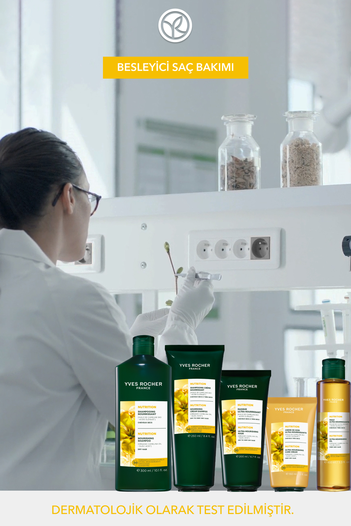 شامپو پیش‌ساز پروبیوتیک مغذی برای موهای خشک - بدون نمک، SLS و SLES، وگان - 300ml