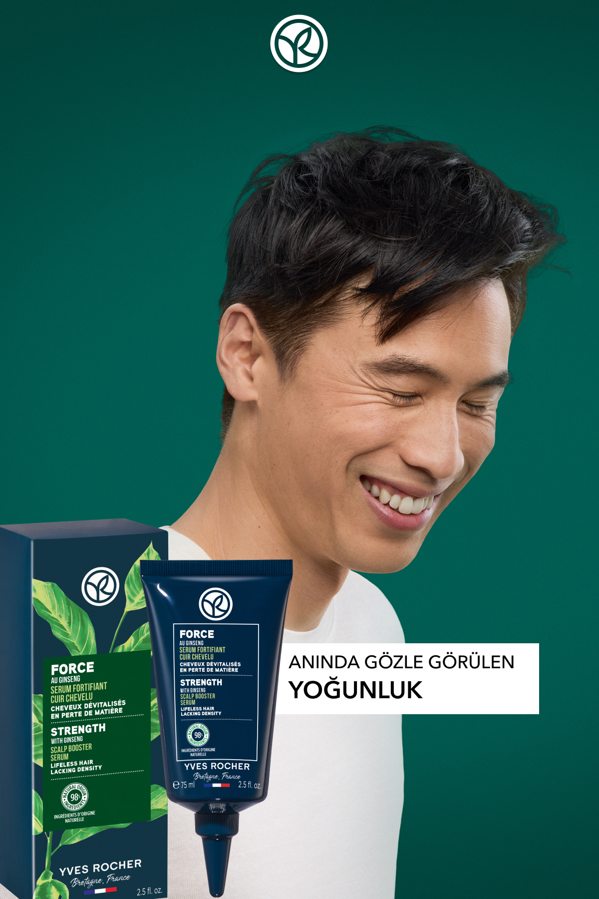 Güçlendirici Ginseng Serum - Saç Dökülmesine Karşı / Anti-Chute -Vegan -75ml — 99156 — تصویر 4 از 8