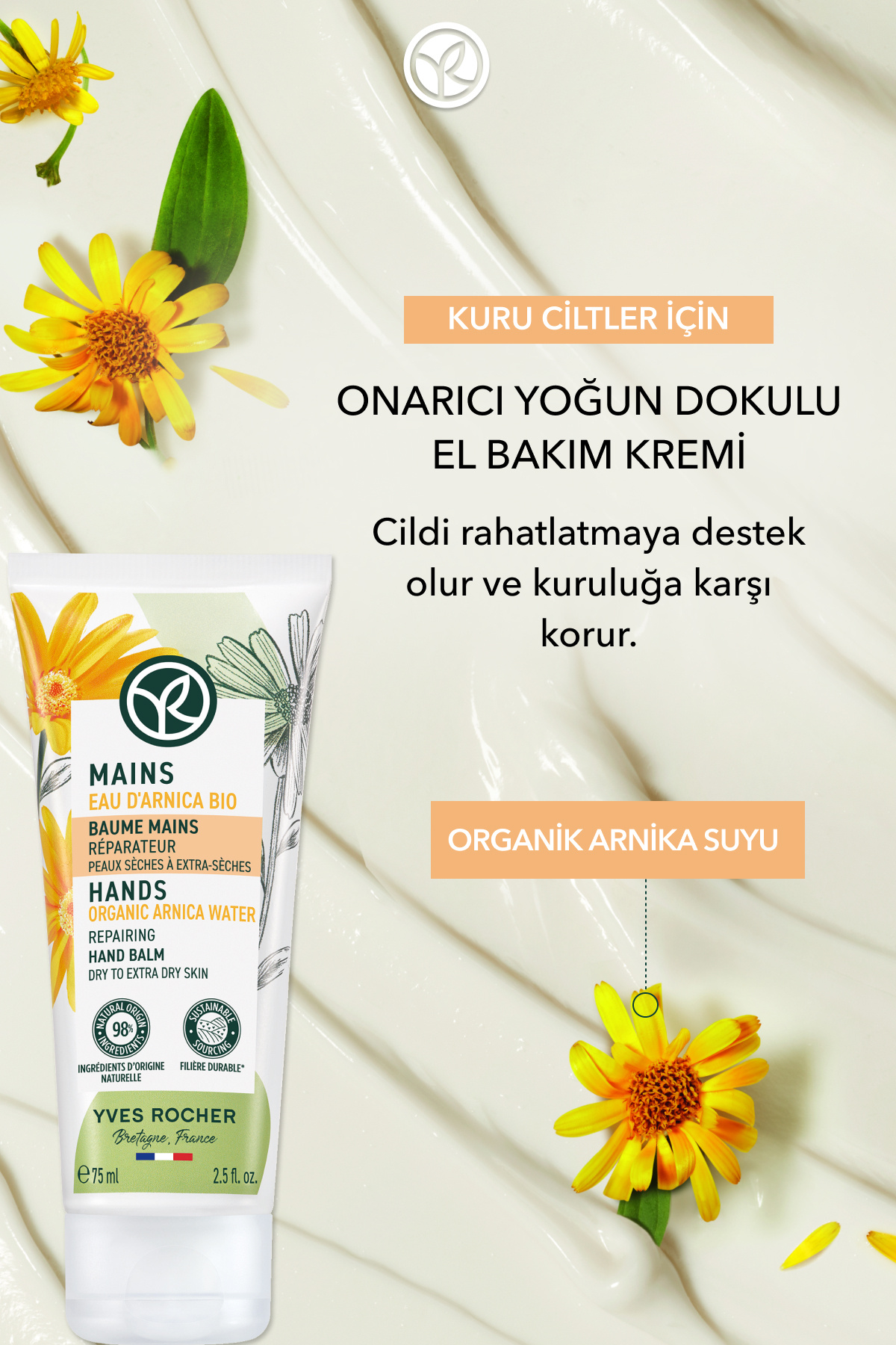 El Bakım Kremi - Onarıcı Yoğun Dokulu-75 Ml-15216 — تصویر 2 از 8