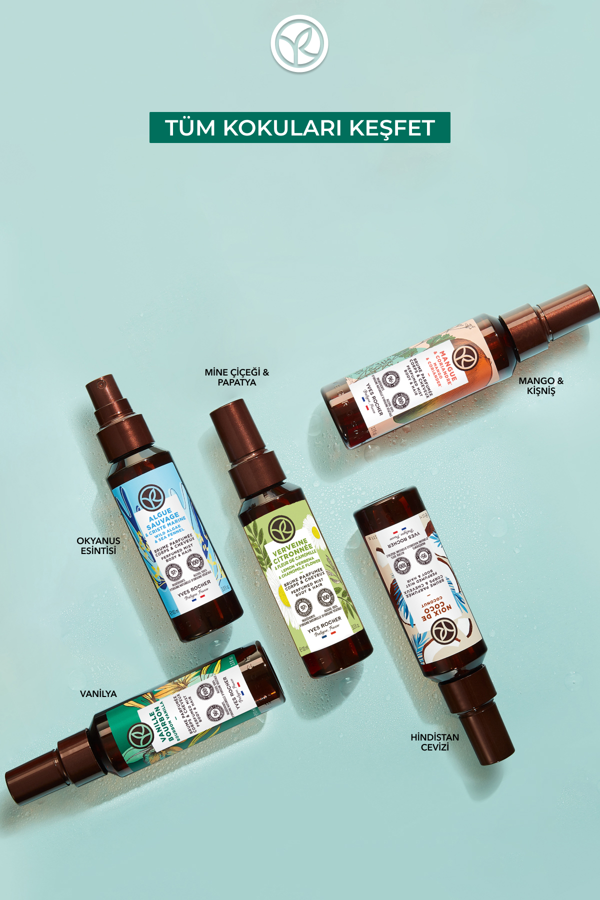Saç ve Vücut Spreyi- Egzotik Vanilya- Vegan-100ml — 59185 — تصویر 7 از 8