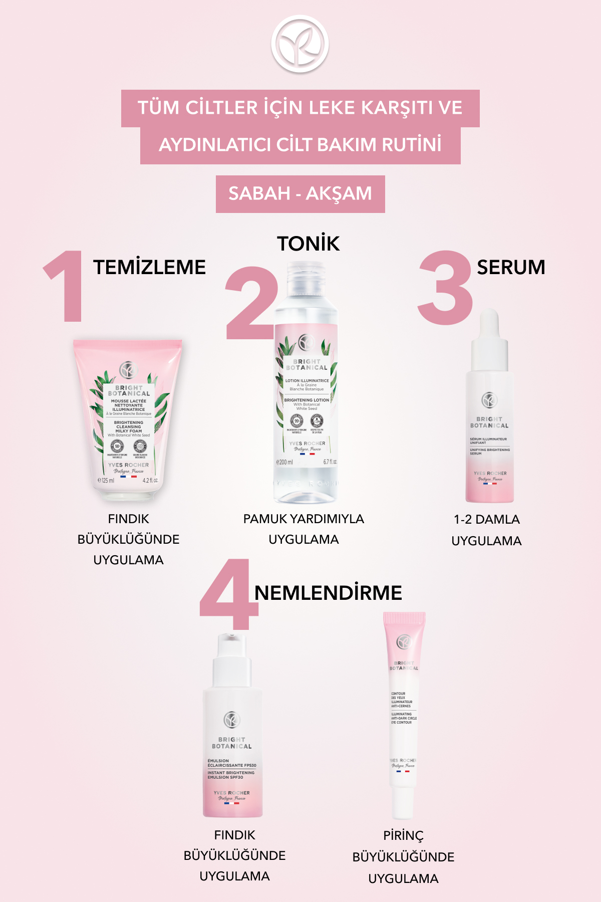Leke Ve Kırışık Karşıtı Bitkisel Bakım Bright Botanical - E Vitamini - 30 Spf Emülsiyon Krem-50 ml — 47757 — تصویر 7 از 9