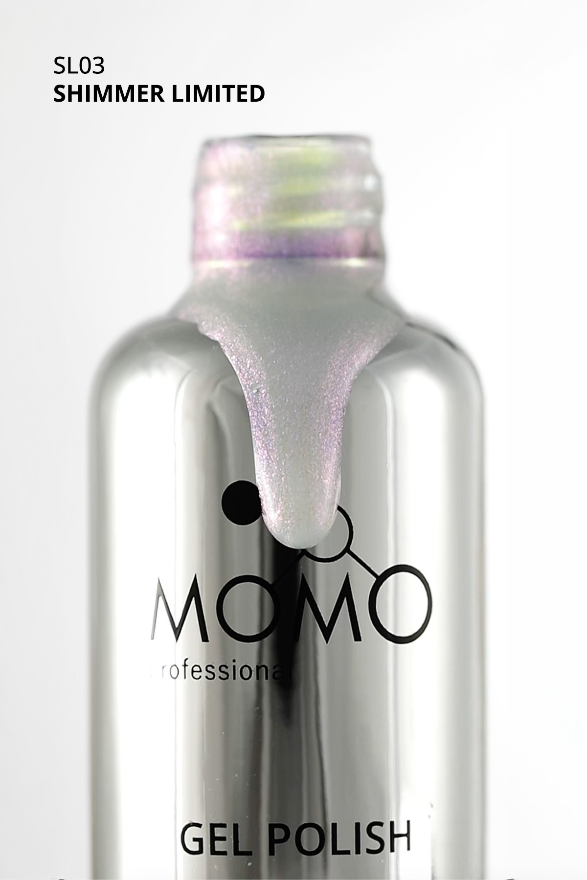Shimmer Limited Holografik Kalıcı Oje SL03, Rakı Beyazı Pembe Mor Simli, 10 ml — خاکی 8860101A01S09SL01 — تصویر 6 از 8