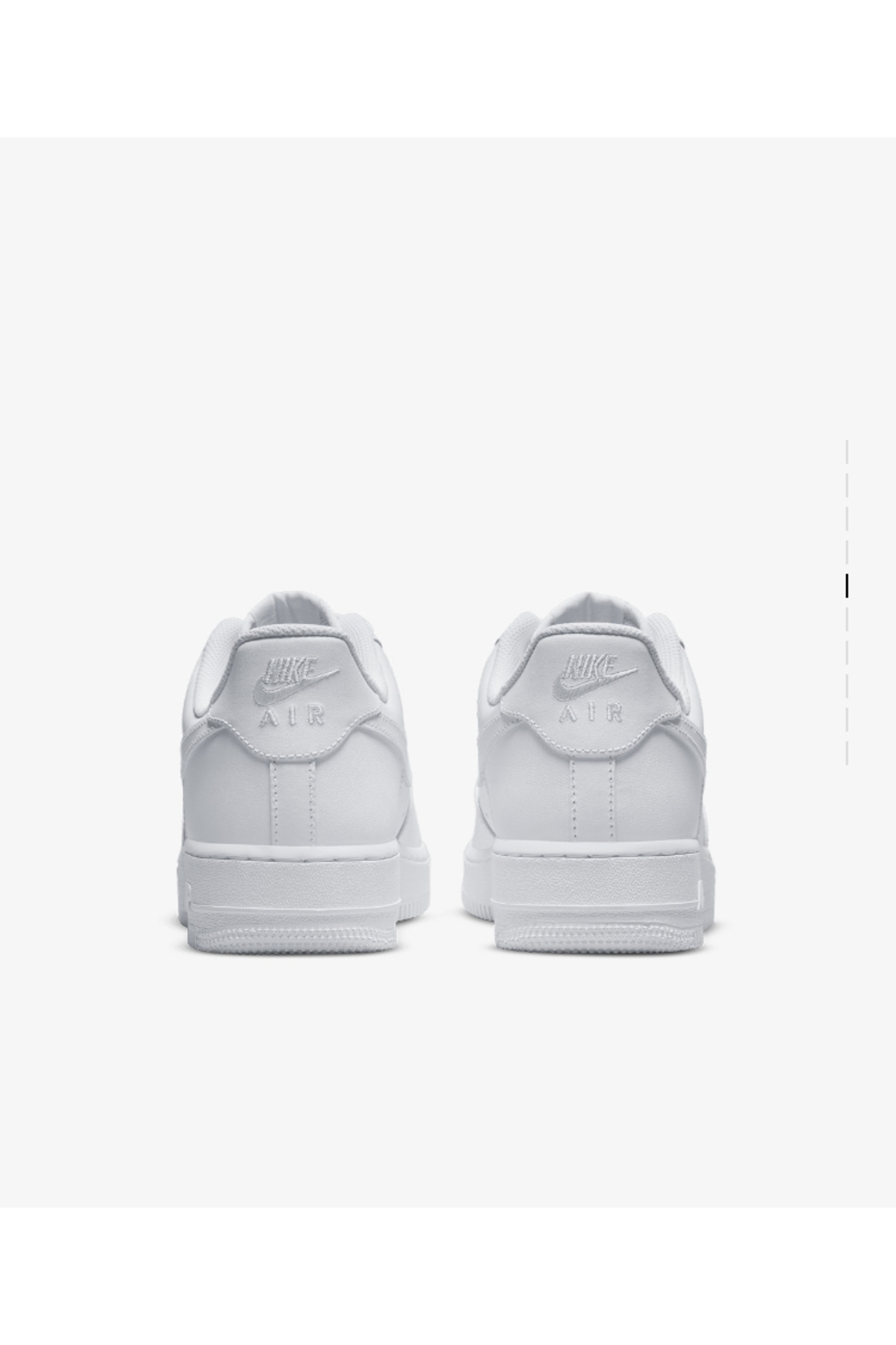 Nike Air force 1 ‘07 Beyaz unisex Sneaker görsel 5