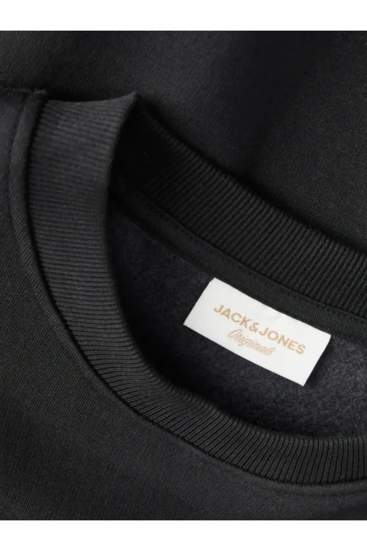 Jack & Jones Jack Jones Logo Bisiklet Yaka Relax Fit Erkek Sweat 12290659 görsel 4