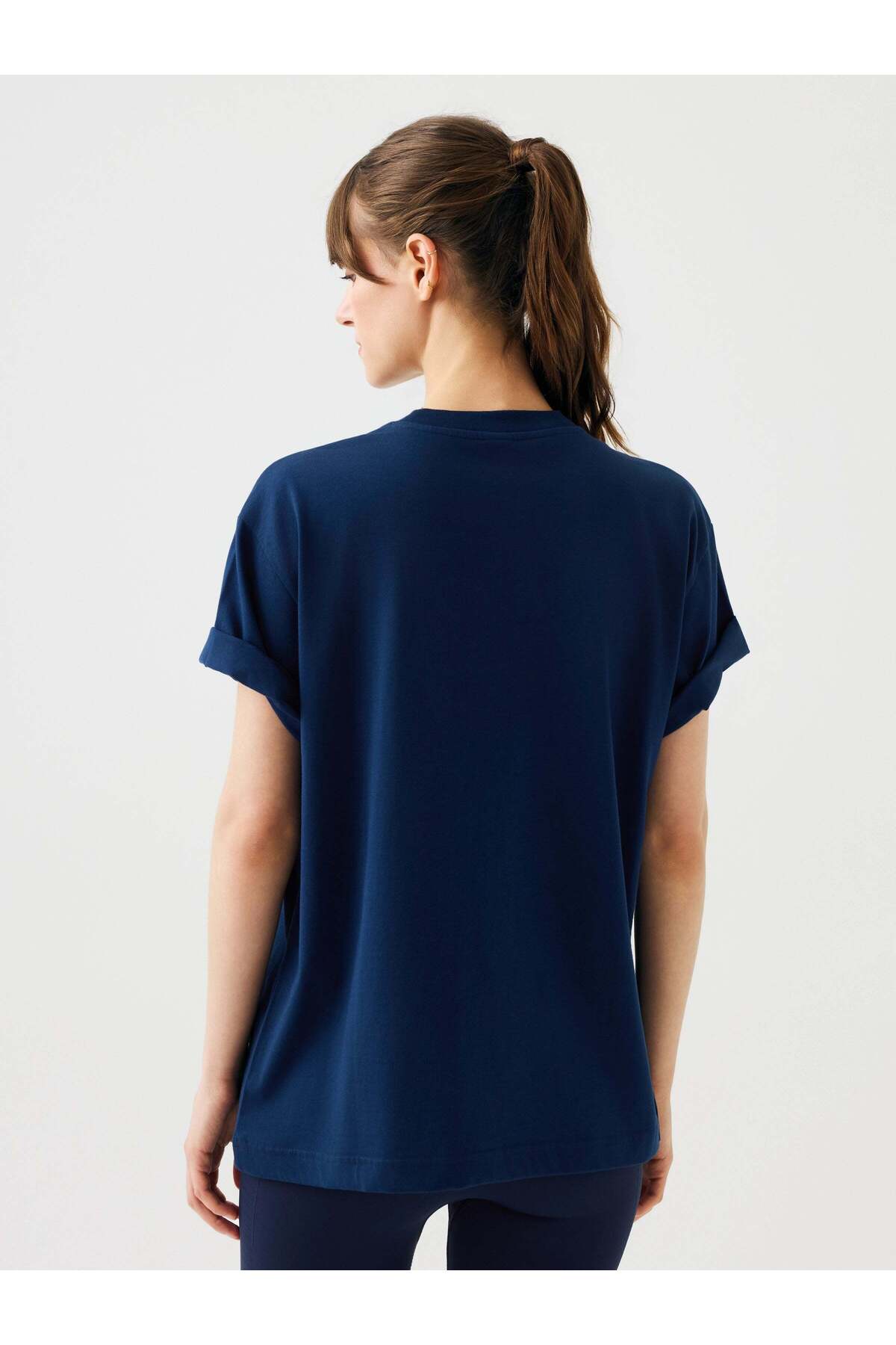 Jerf Aura Oversize T-Shirt Lacivert görsel 2