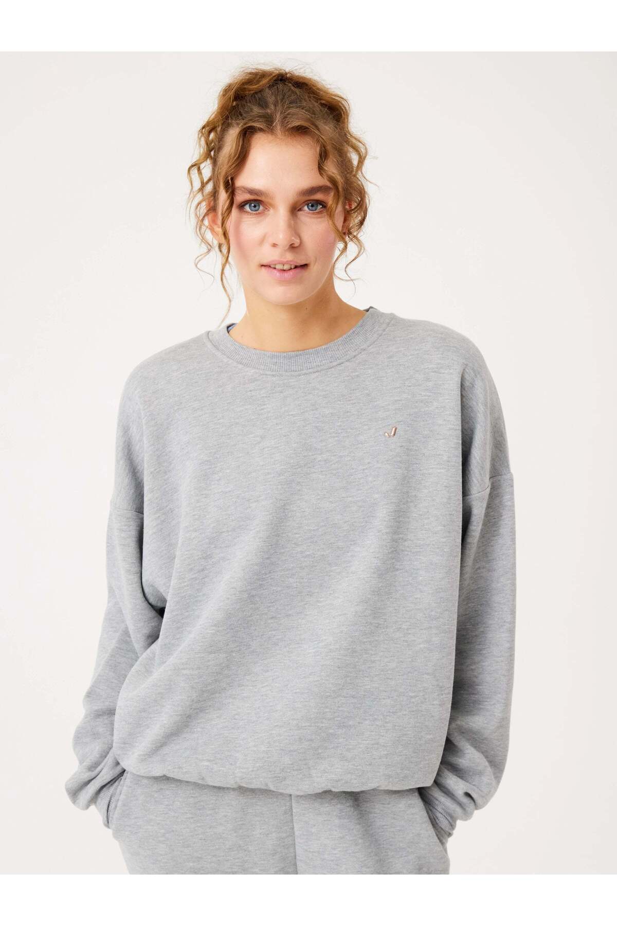 Jerf Aura Sweatshirt Gri Melanj