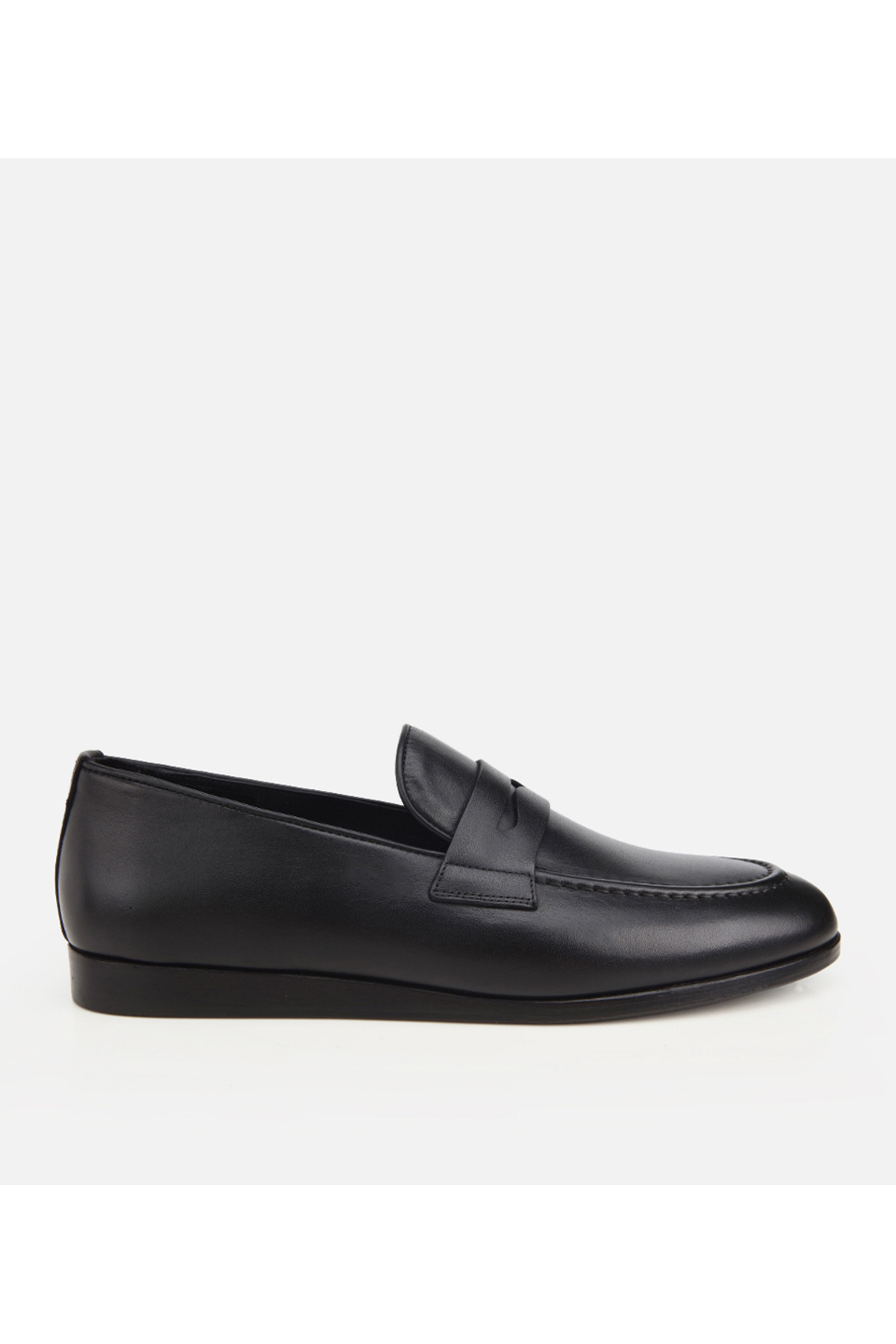 Hotiç Erkek Deri Siyah Klasik Loafer