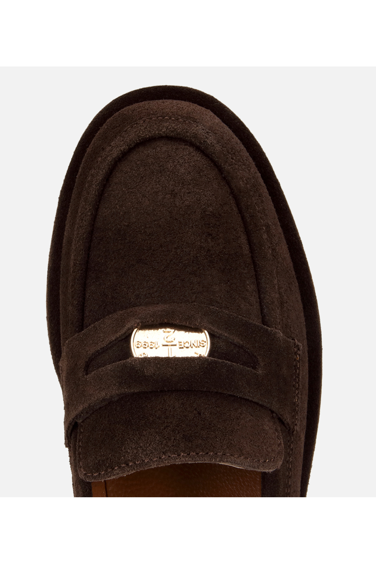 Hotiç Kadın Süet Deri Kahverengi Tokalı Klasik Loafer görsel 5