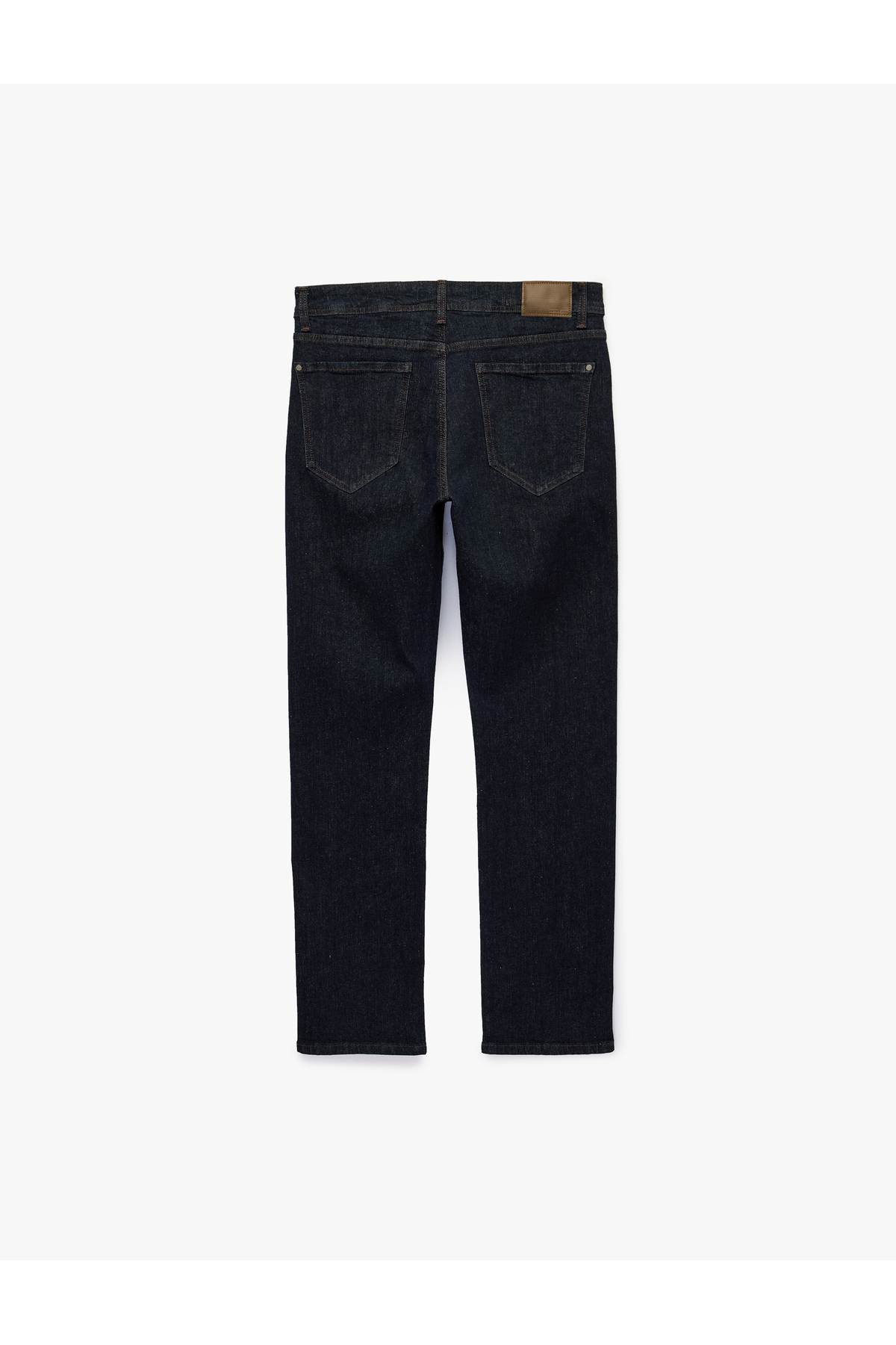 Koton Normal Bel Pamuklu Straight Fit Jean Pantolon - Mark Jean görsel 6