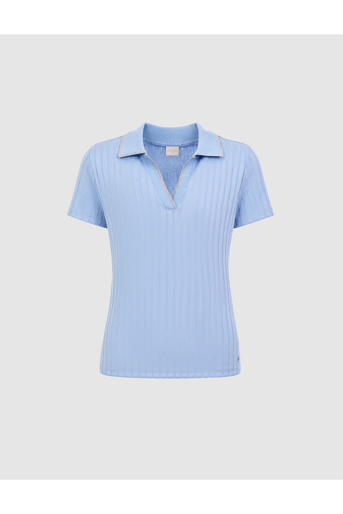 تی‌شرت یقه‌ polo اسلیم فیت موی 50320697-VR249